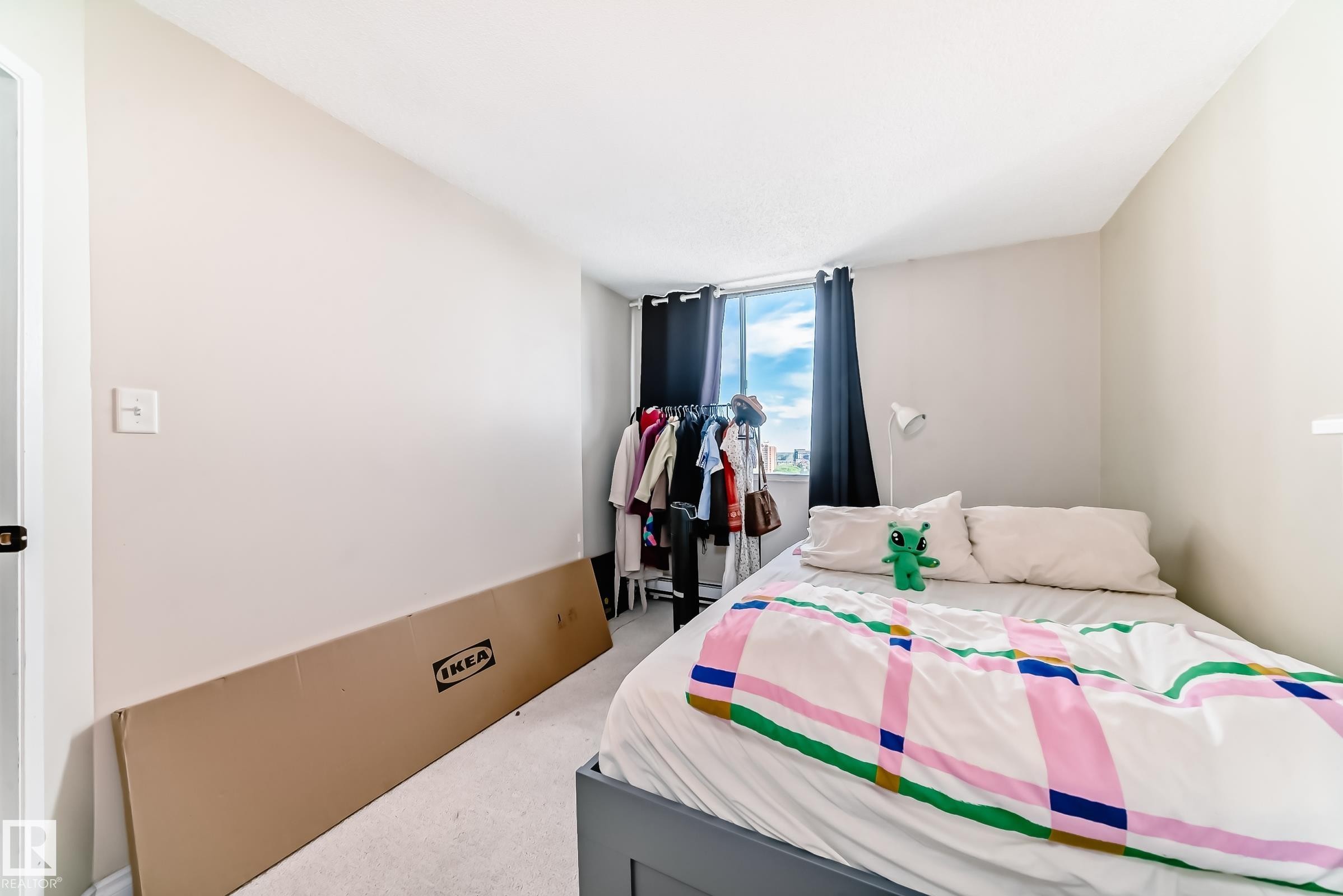 1203 12141 Jasper Avenue, Edmonton, AB - Indoor Photo Showing Bedroom