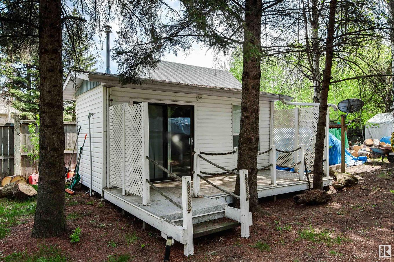 32 Marine Drive, Rural Parkland County, AB - Outdoor With Exterior