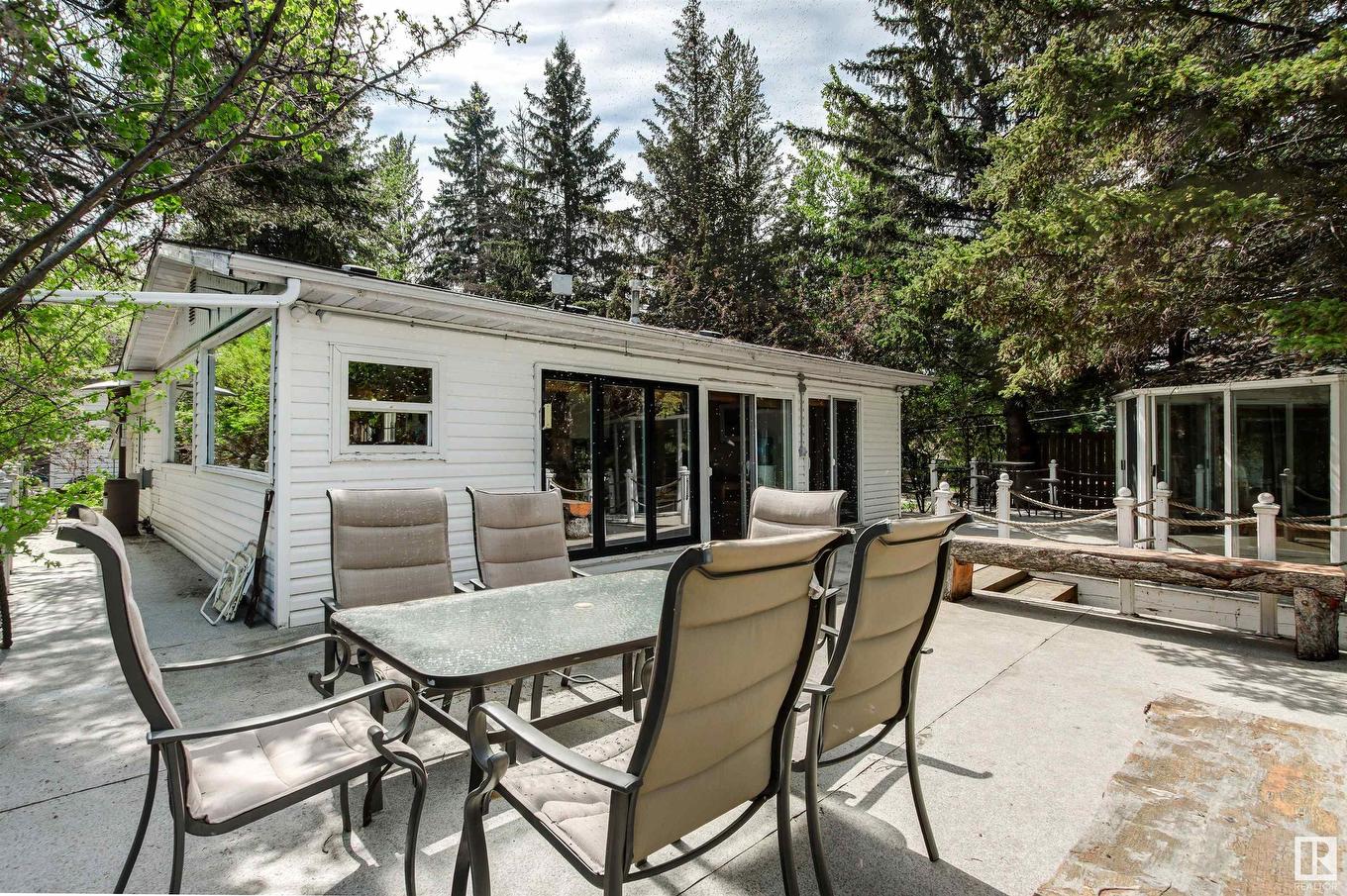 32 Marine Drive, Rural Parkland County, AB - Outdoor With Deck Patio Veranda With Exterior