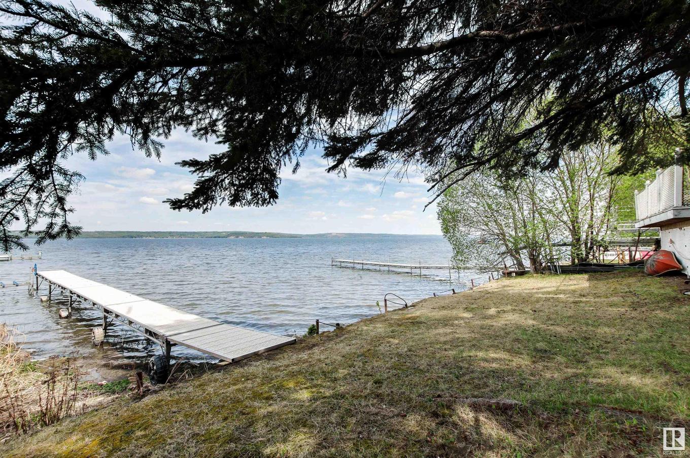 32 Marine Drive, Rural Parkland County, AB - Outdoor With Body Of Water With View