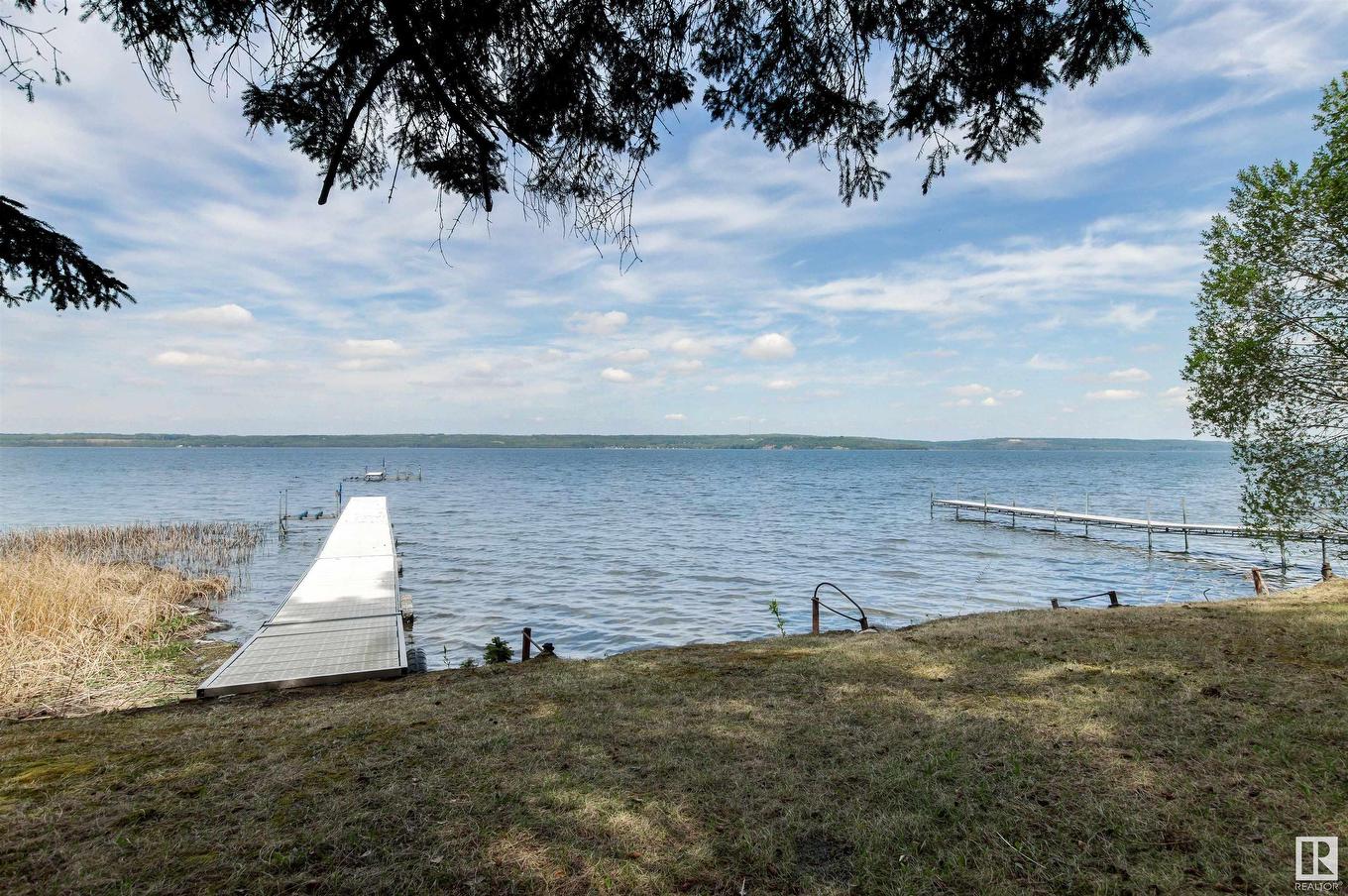 32 Marine Drive, Rural Parkland County, AB - Outdoor With Body Of Water With View