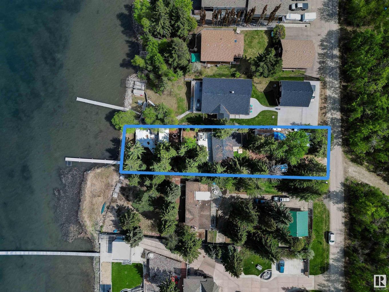 32 Marine Drive, Rural Parkland County, AB - Outdoor With View