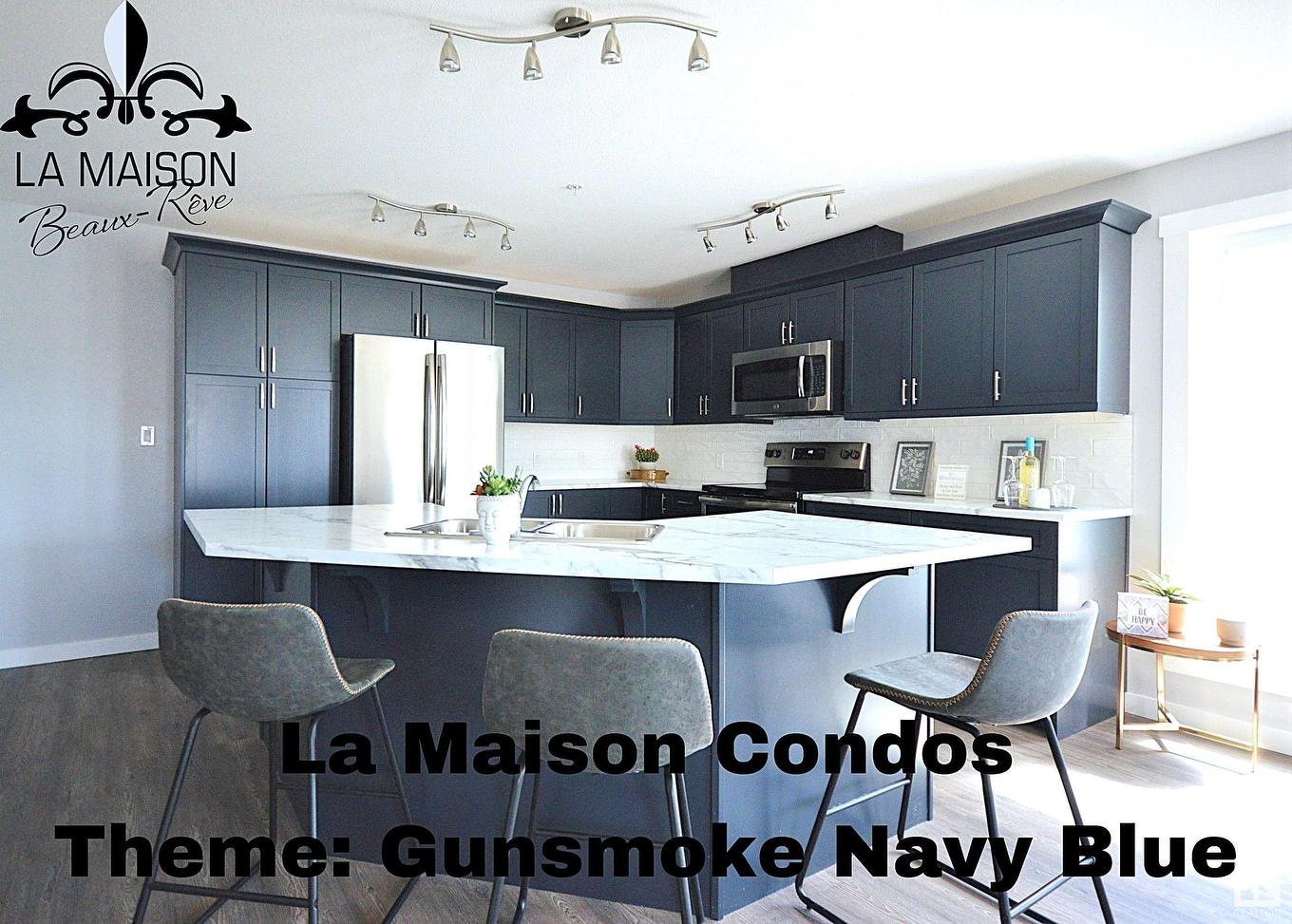 101 4110 43 Avenue, Bonnyville Town, AB - Indoor Photo Showing Kitchen With Upgraded Kitchen