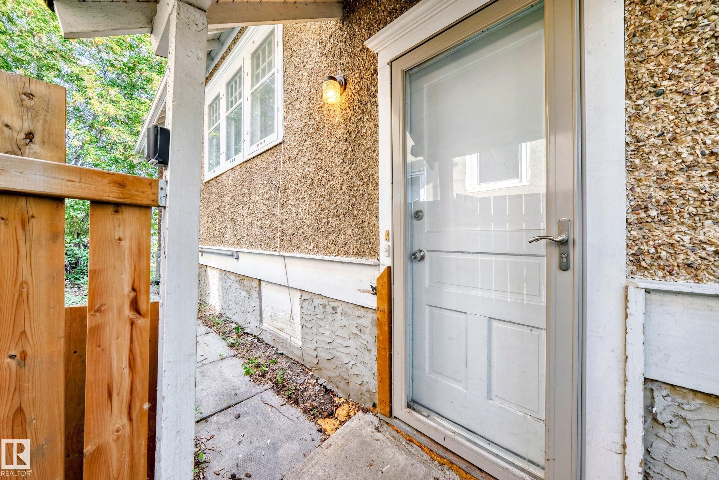 Property entrance - 12605 107 Avenue, Edmonton, AB - Outdoor With Exterior
