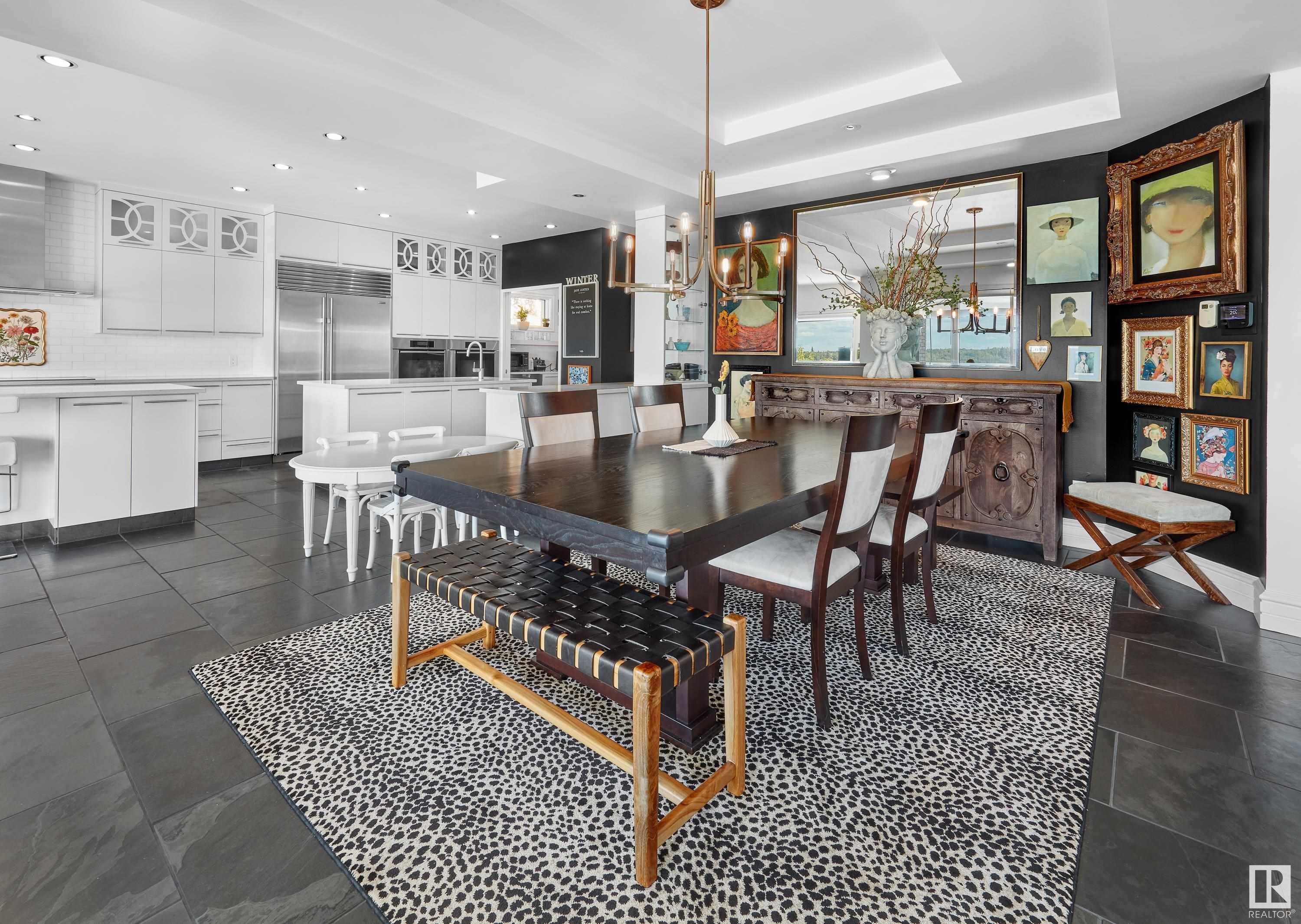 4804 154 Street, Edmonton, AB - Indoor Photo Showing Dining Room