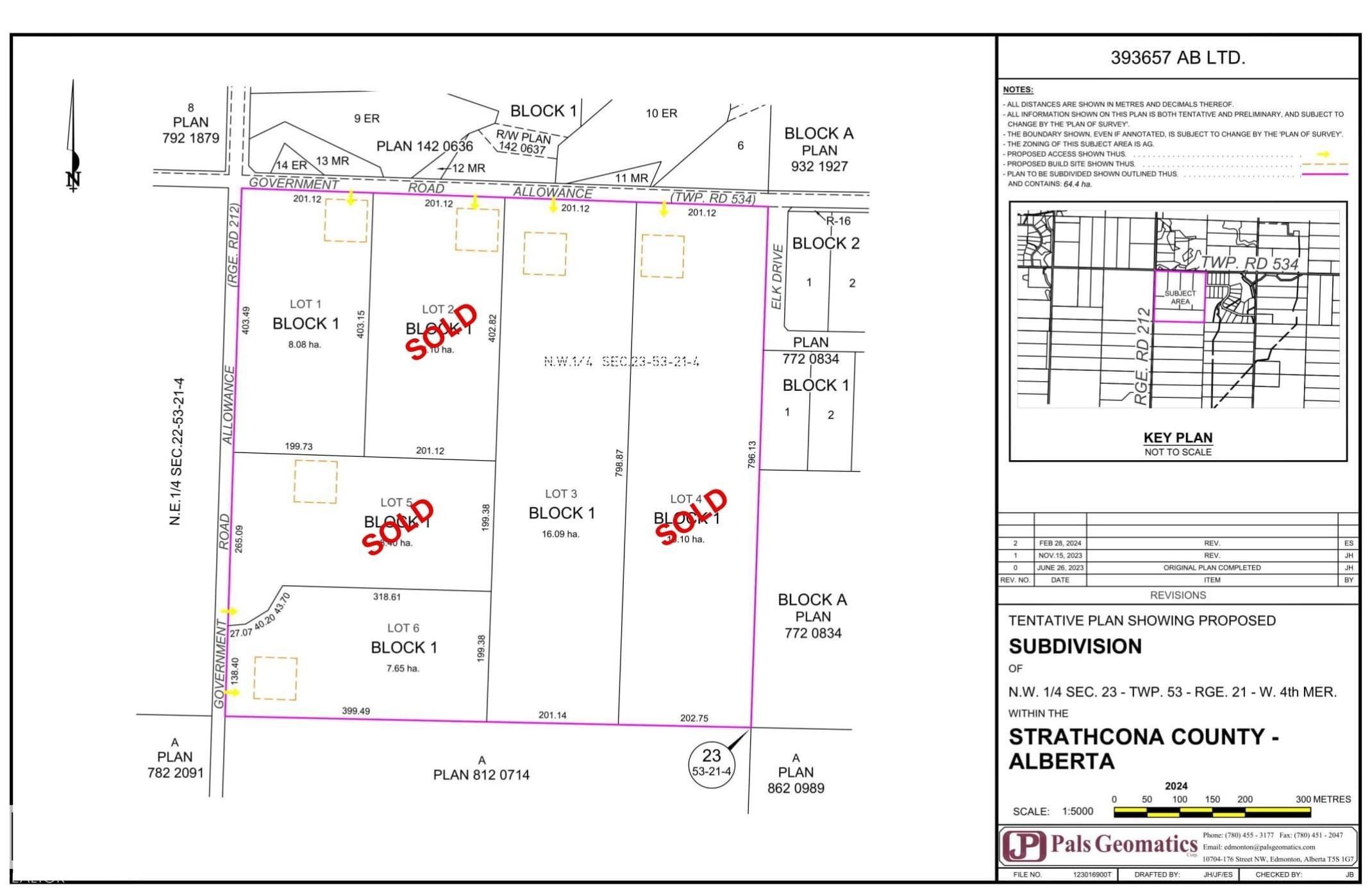 Rr 212 & Twp Rd 534, Rural Strathcona County, AB