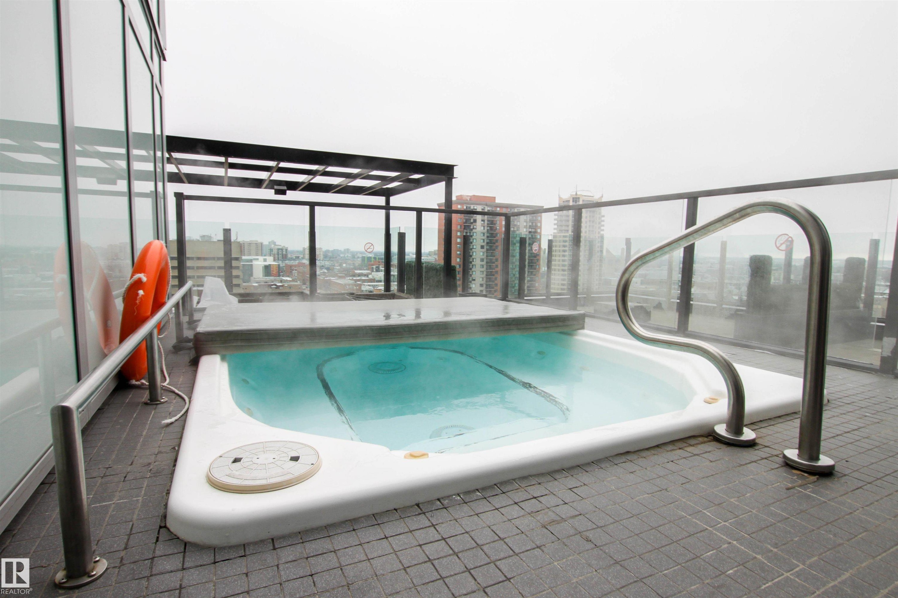 2003 10238 103 Street, Edmonton, AB - Photo Showing Other Room With In Ground Pool