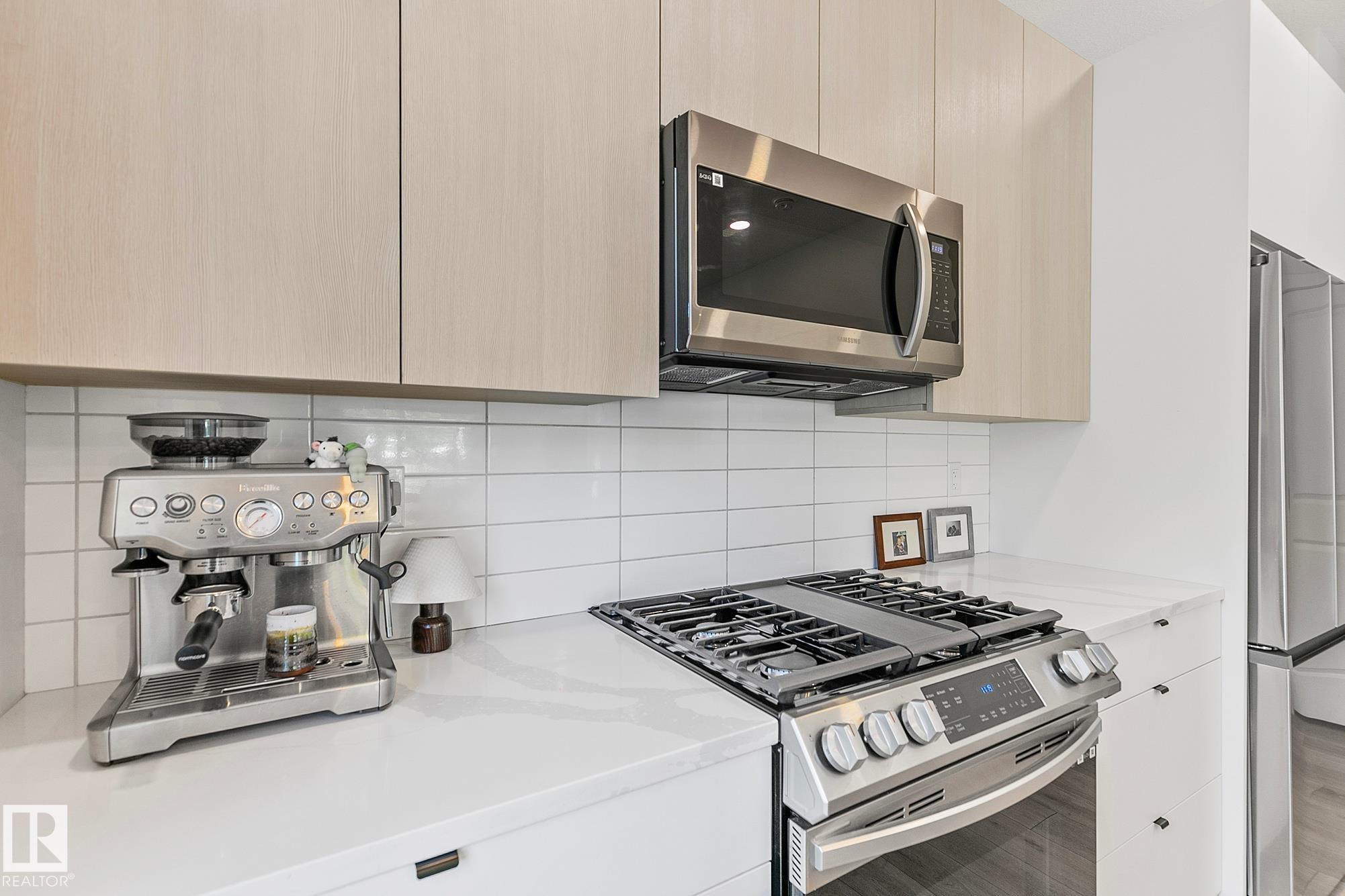10363 149 Street, Edmonton, AB - Indoor Photo Showing Kitchen With Upgraded Kitchen
