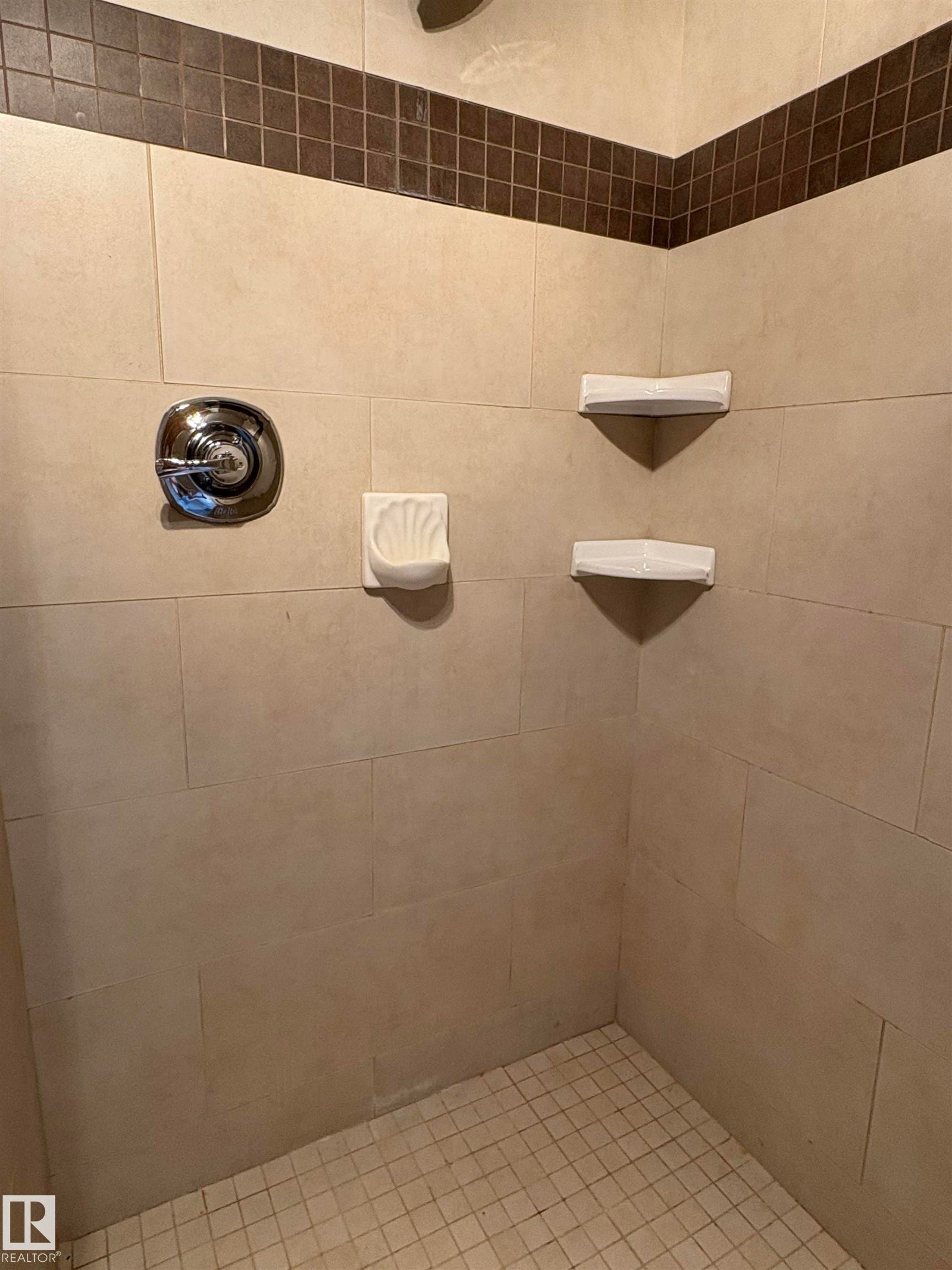 Full bathroom featuring tiled shower - B58018 Hiway 29, Rural St. Paul County, AB - Indoor Photo Showing Bathroom