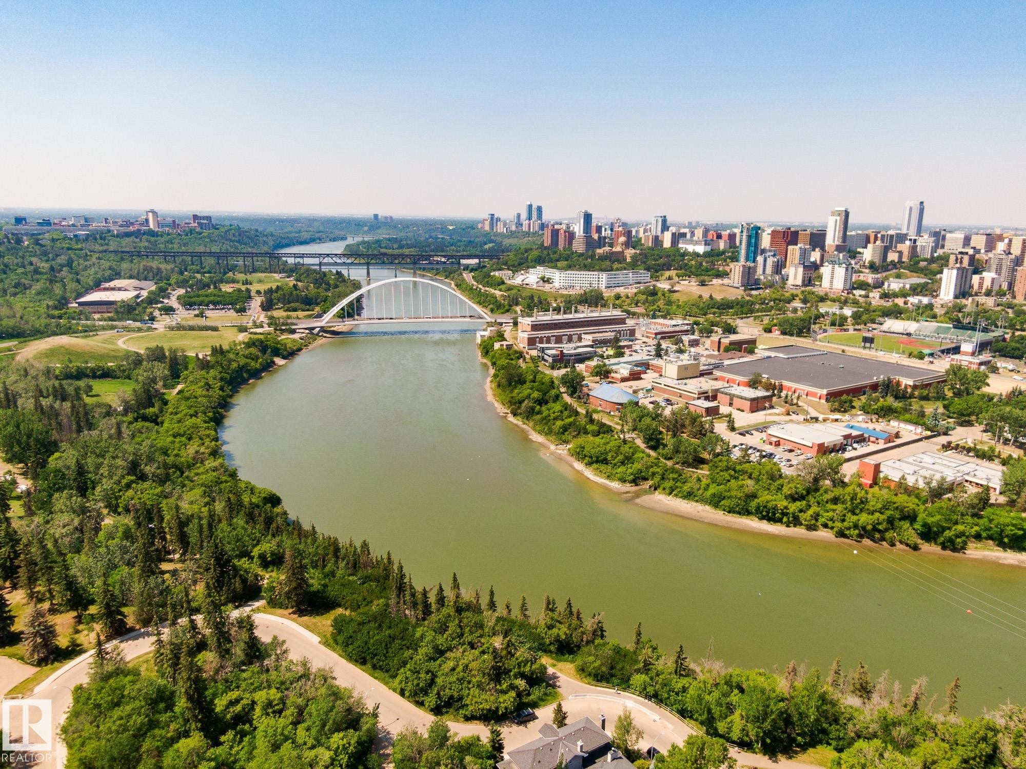 1900 10035 Saskatchewan Drive, Edmonton, AB - Outdoor With Body Of Water With View