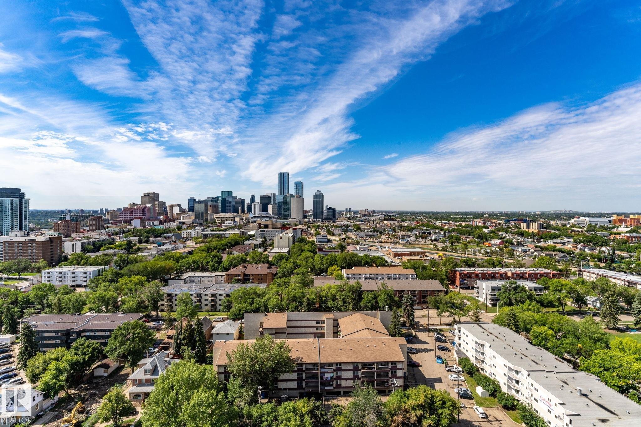 1904 9020 Jasper Avenue, Edmonton, AB - Outdoor With View