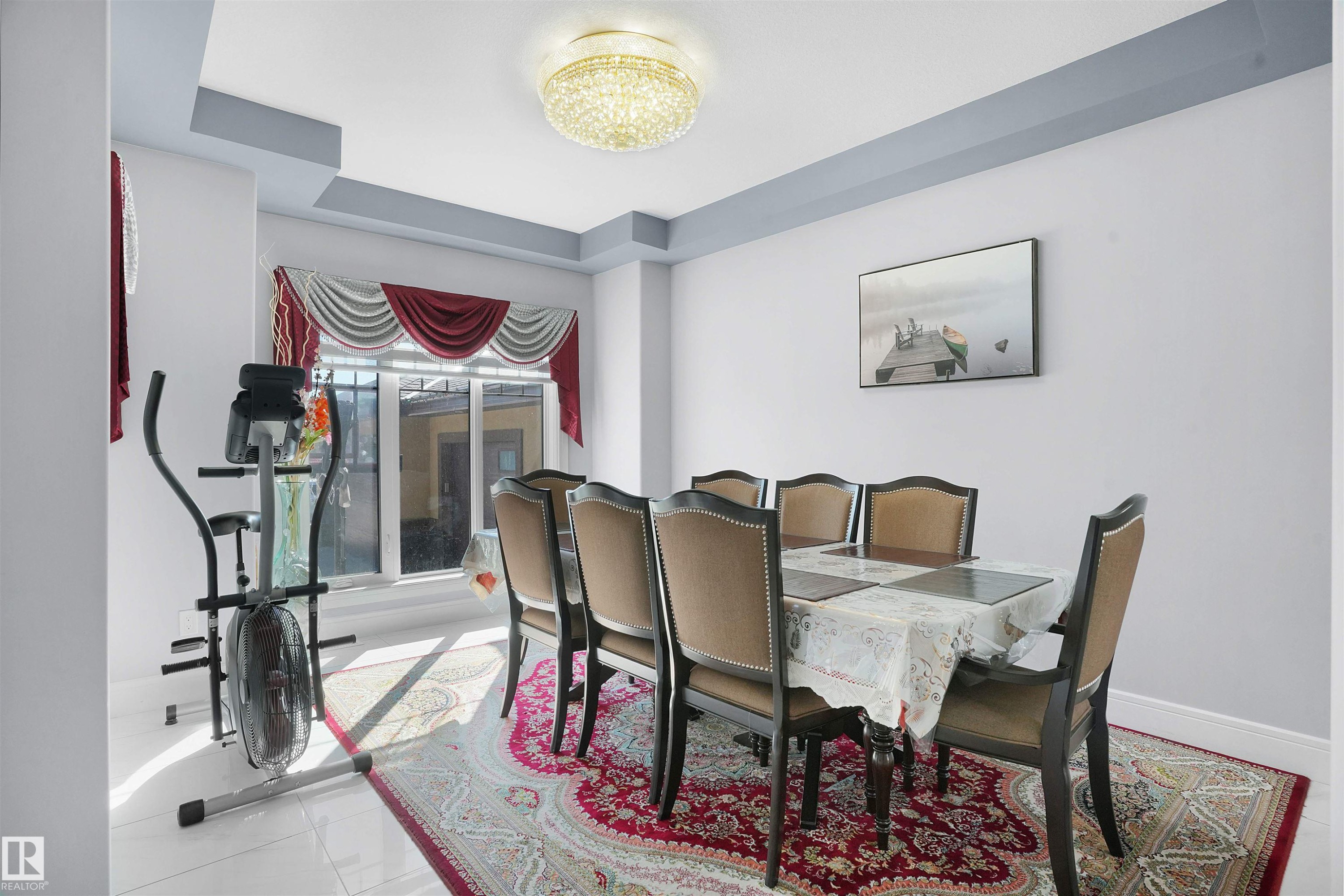 16608 9 Street, Edmonton, AB - Indoor Photo Showing Dining Room