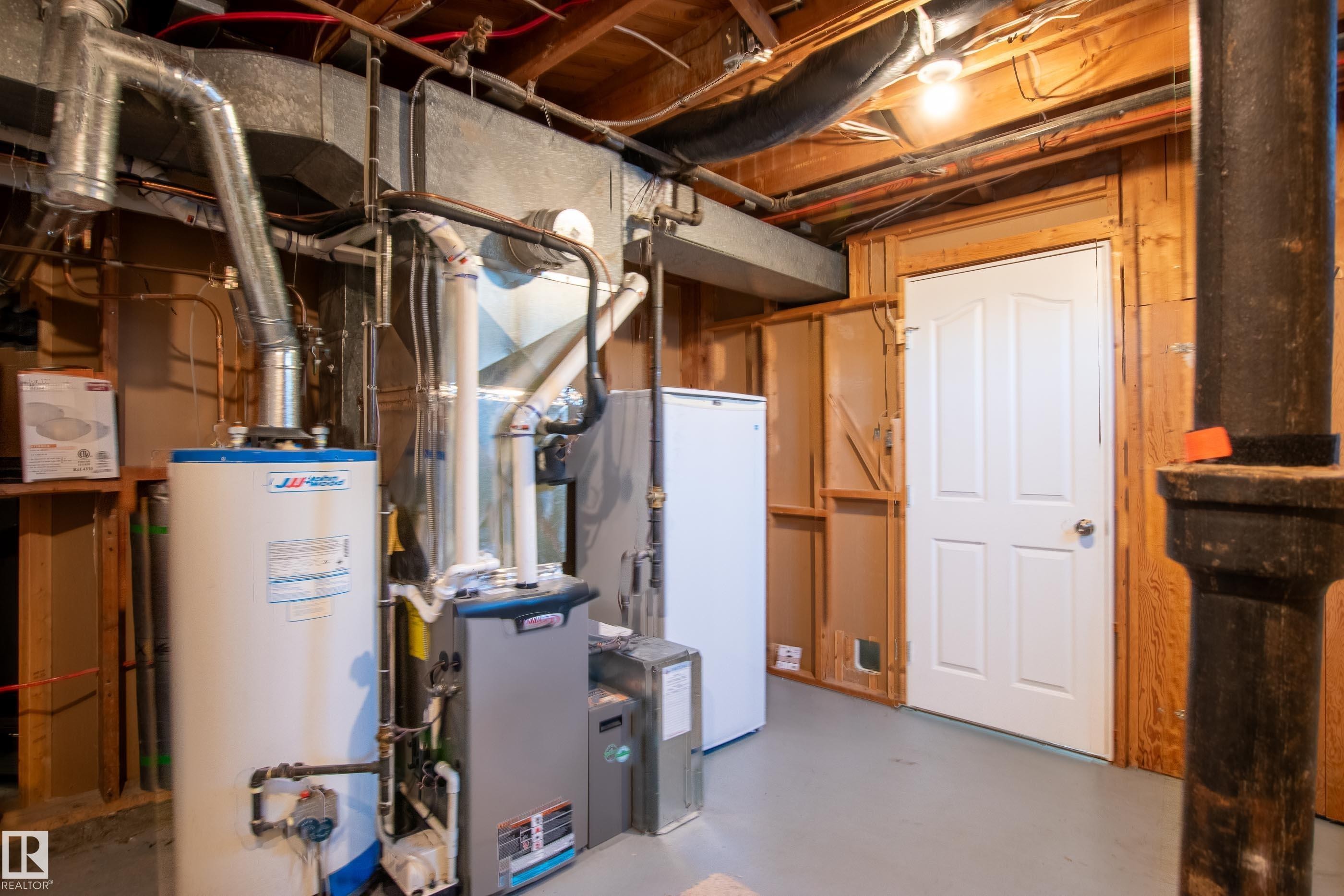 8916 148 Street, Edmonton, AB - Indoor Photo Showing Basement