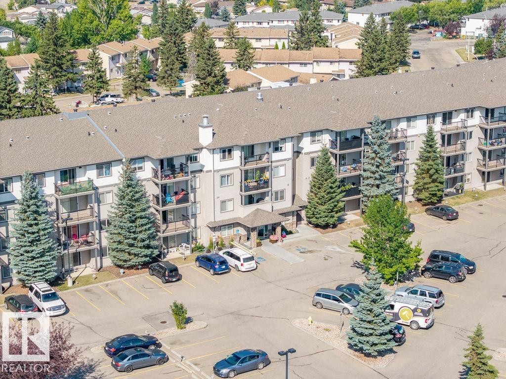 Drone / aerial view of apartment complex - Edmonton, AB - Outdoor