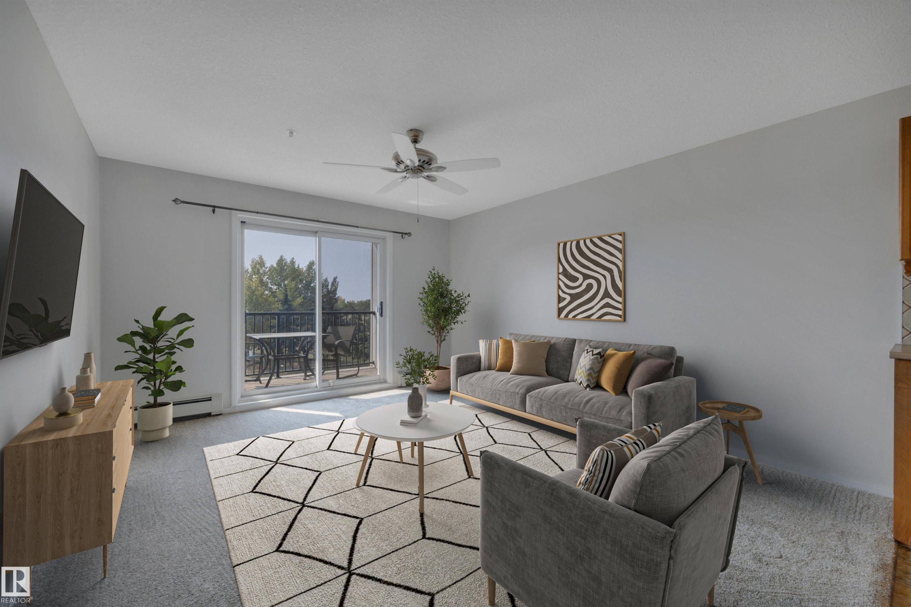 331 592 Hooke Road, Edmonton, AB - Indoor Photo Showing Living Room