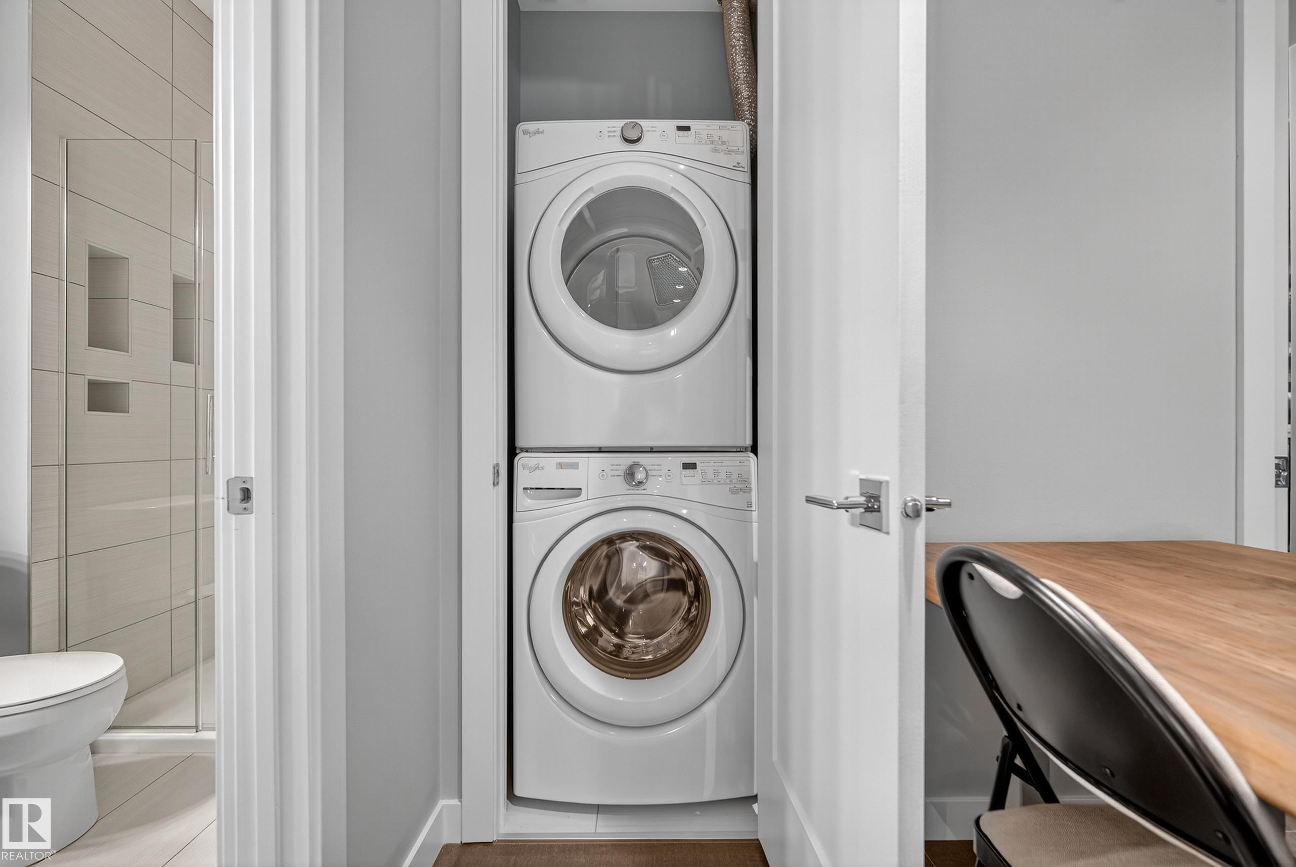 2901 10238 103 Street, Edmonton, AB - Indoor Photo Showing Laundry Room