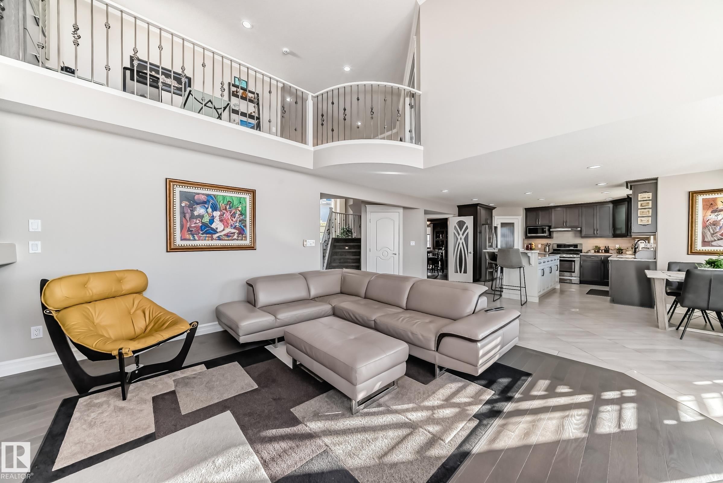 Edmonton, AB - Indoor Photo Showing Living Room