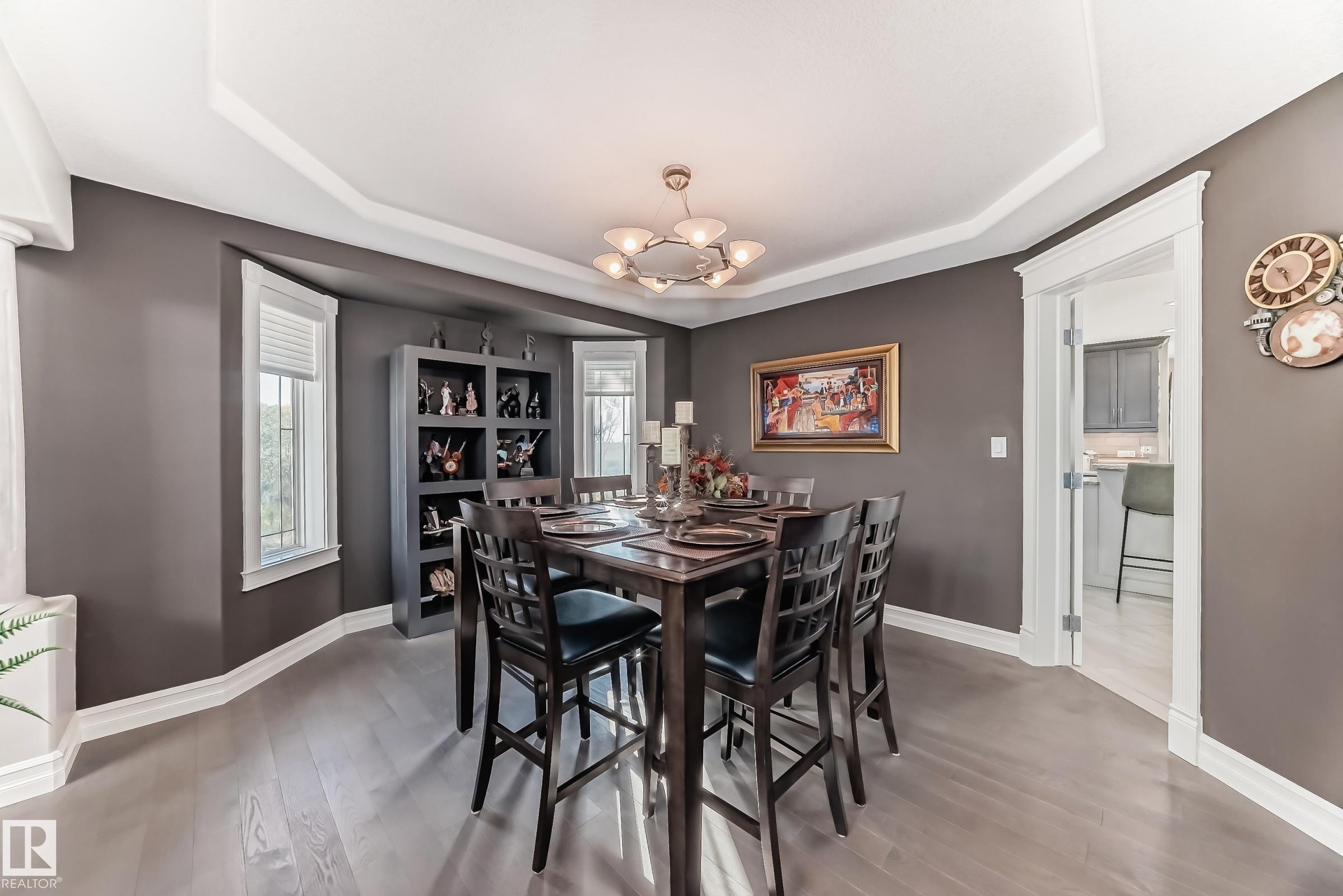 Edmonton, AB - Indoor Photo Showing Dining Room