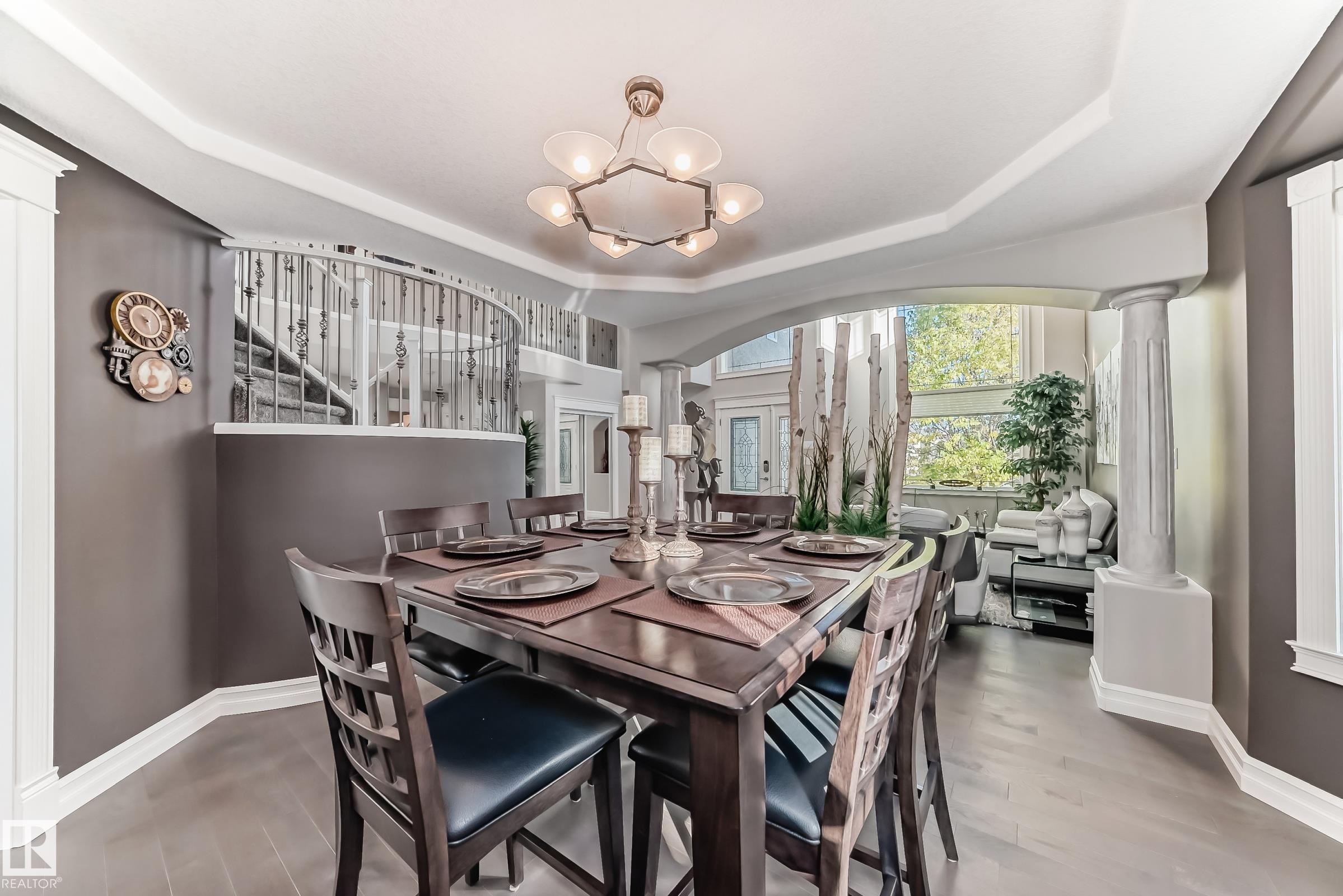 Edmonton, AB - Indoor Photo Showing Dining Room