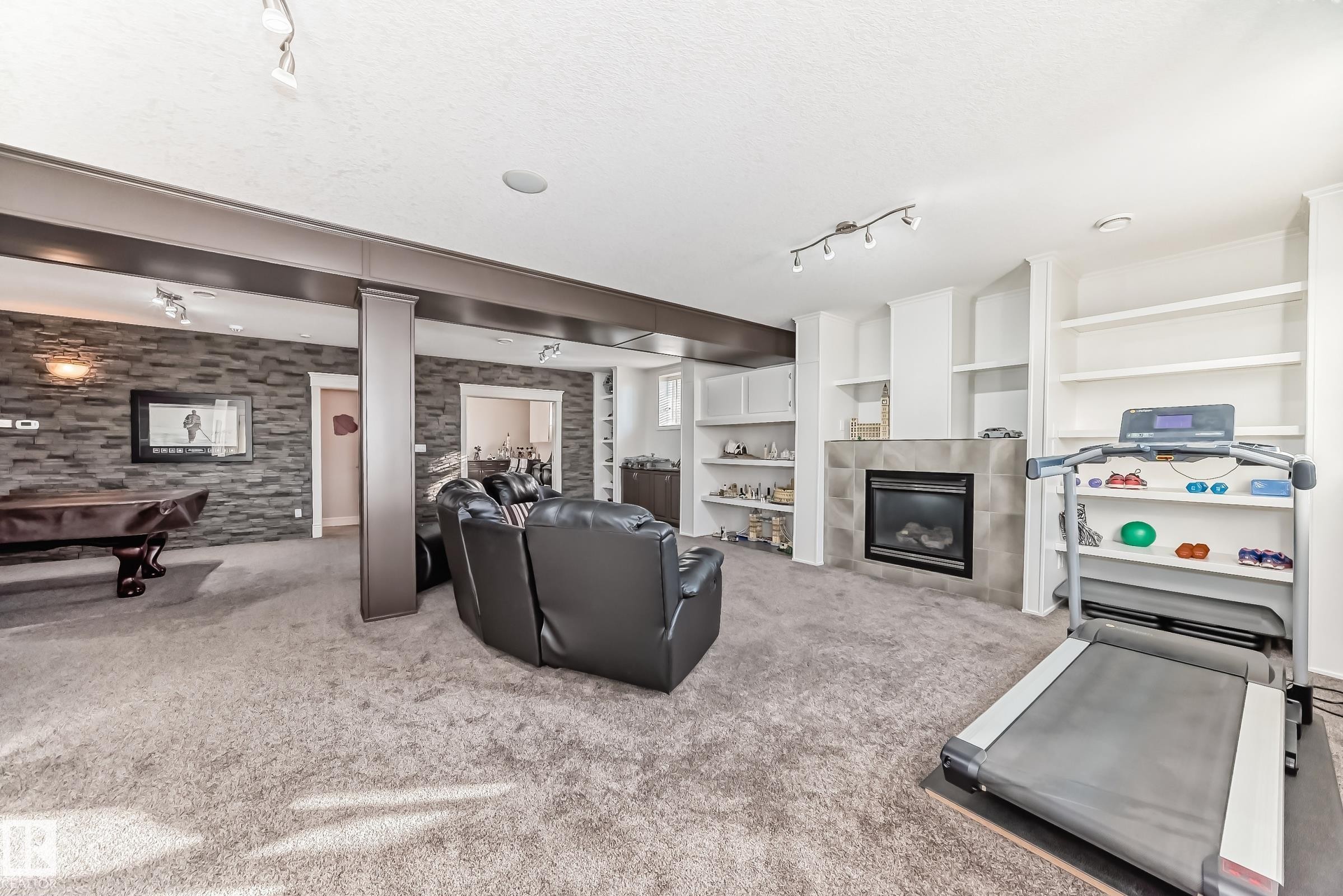 Edmonton, AB - Indoor With Fireplace