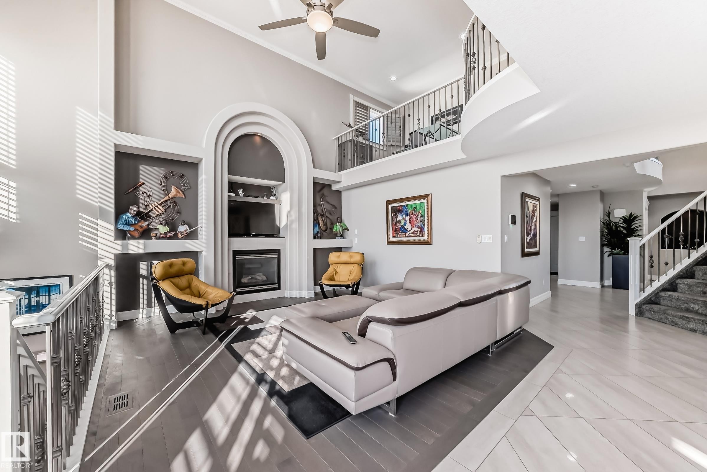 Edmonton, AB - Indoor With Fireplace