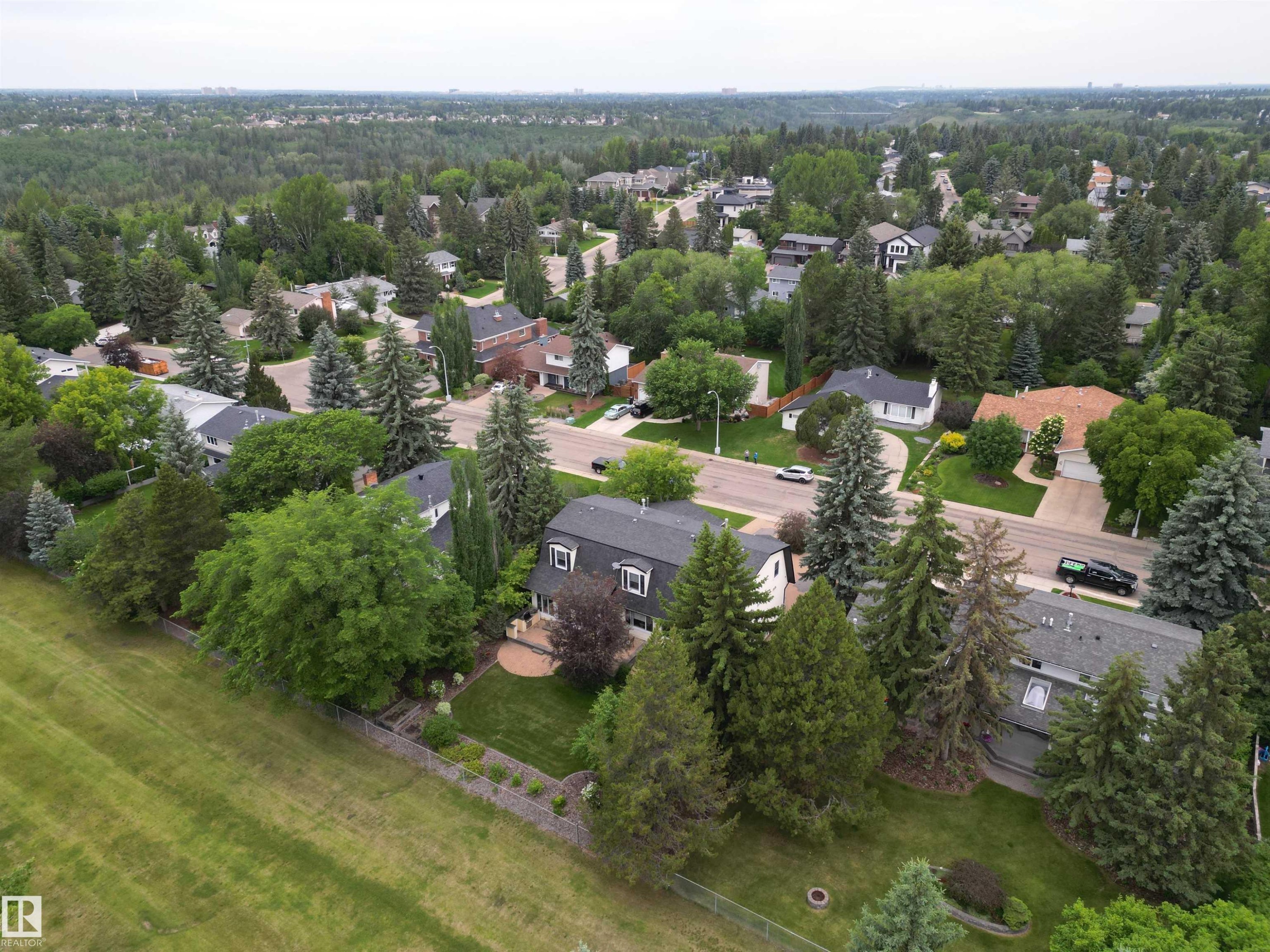 63 Fairway Drive, Edmonton, AB - Outdoor With View