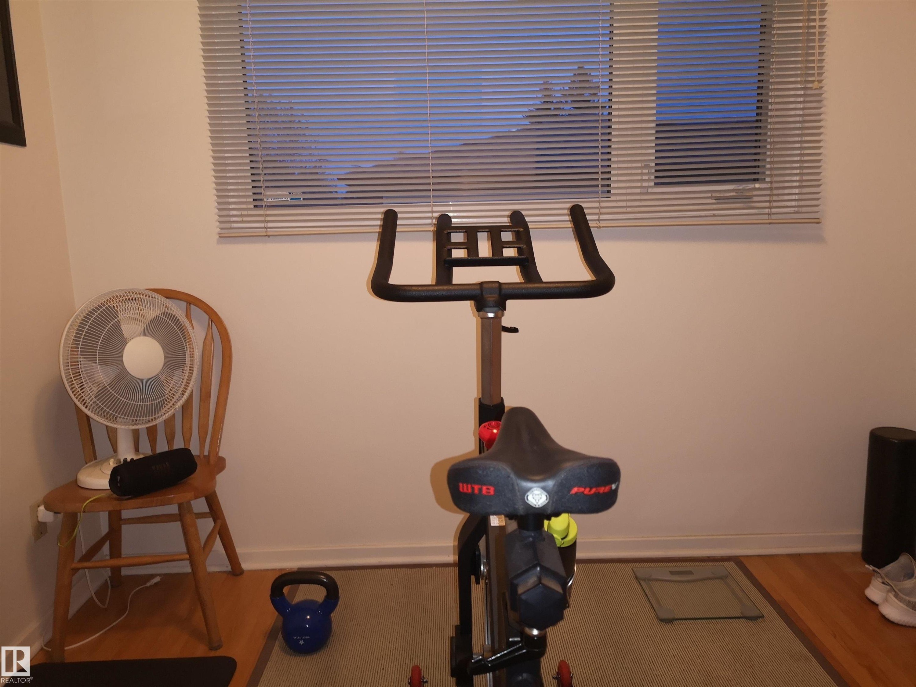 8032 70 Avenue Nw, Edmonton, AB - Indoor Photo Showing Gym Room