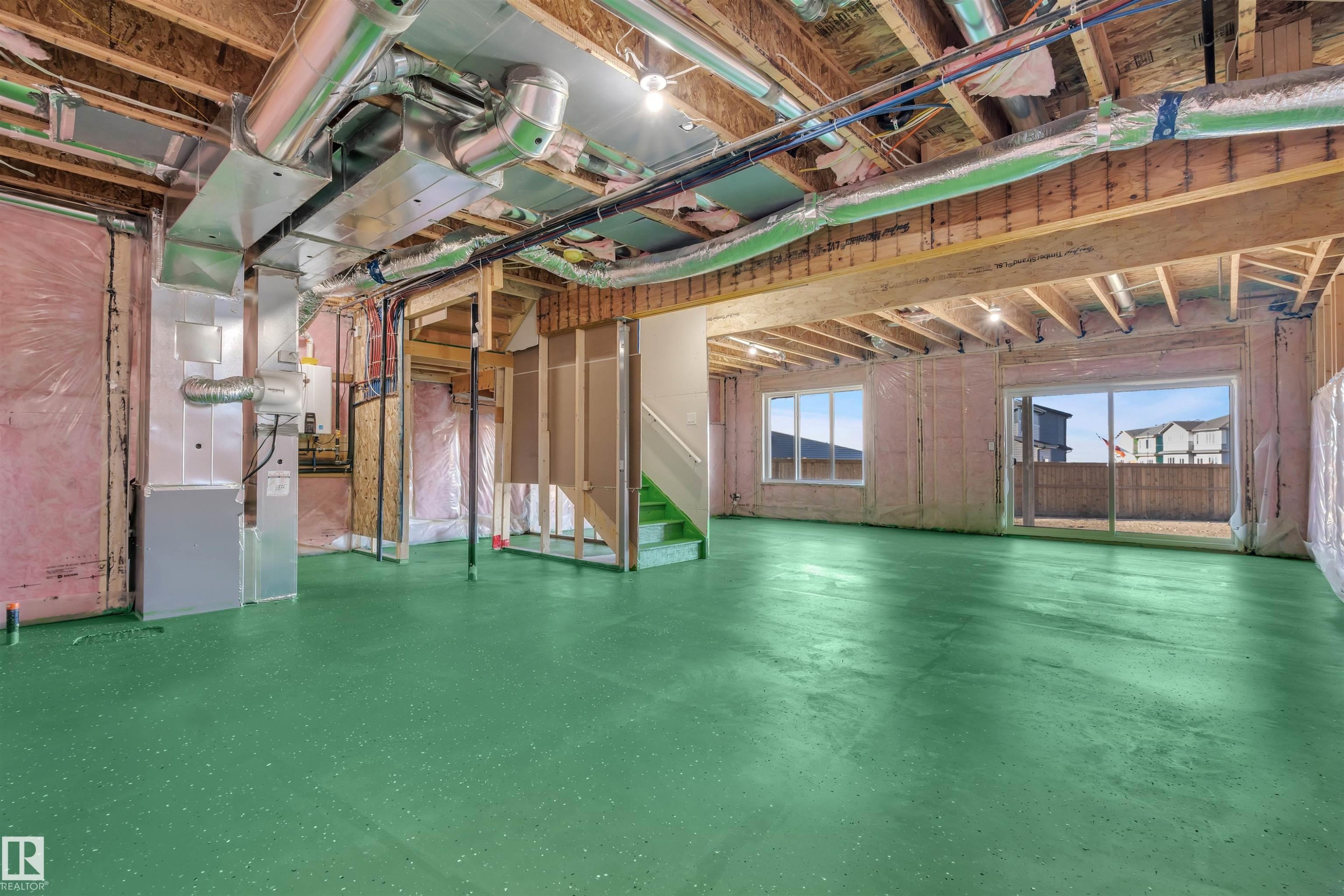 417 Pine Point(E), Leduc, AB - Indoor Photo Showing Basement