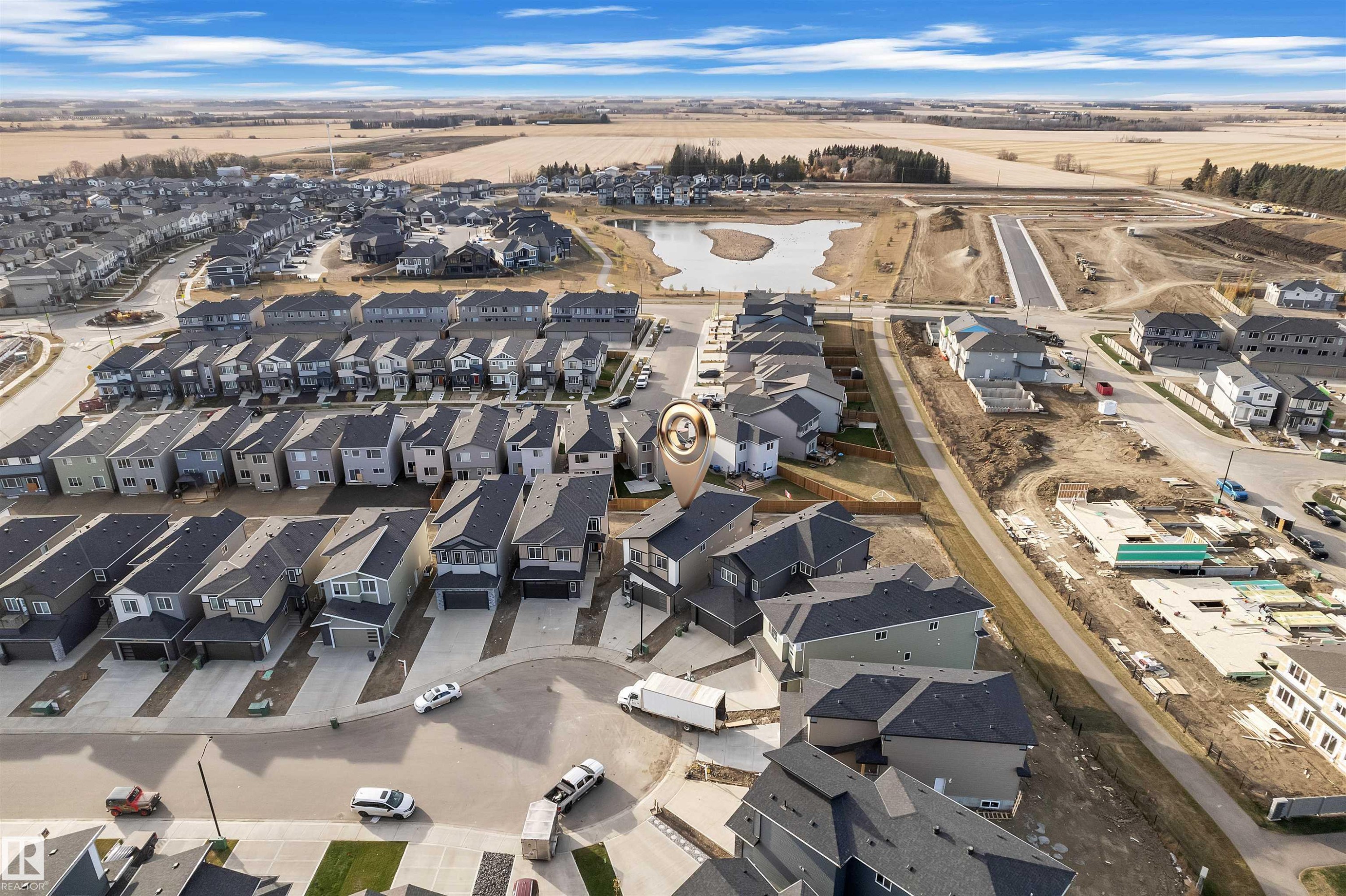 417 Pine Point(E), Leduc, AB - Outdoor With View