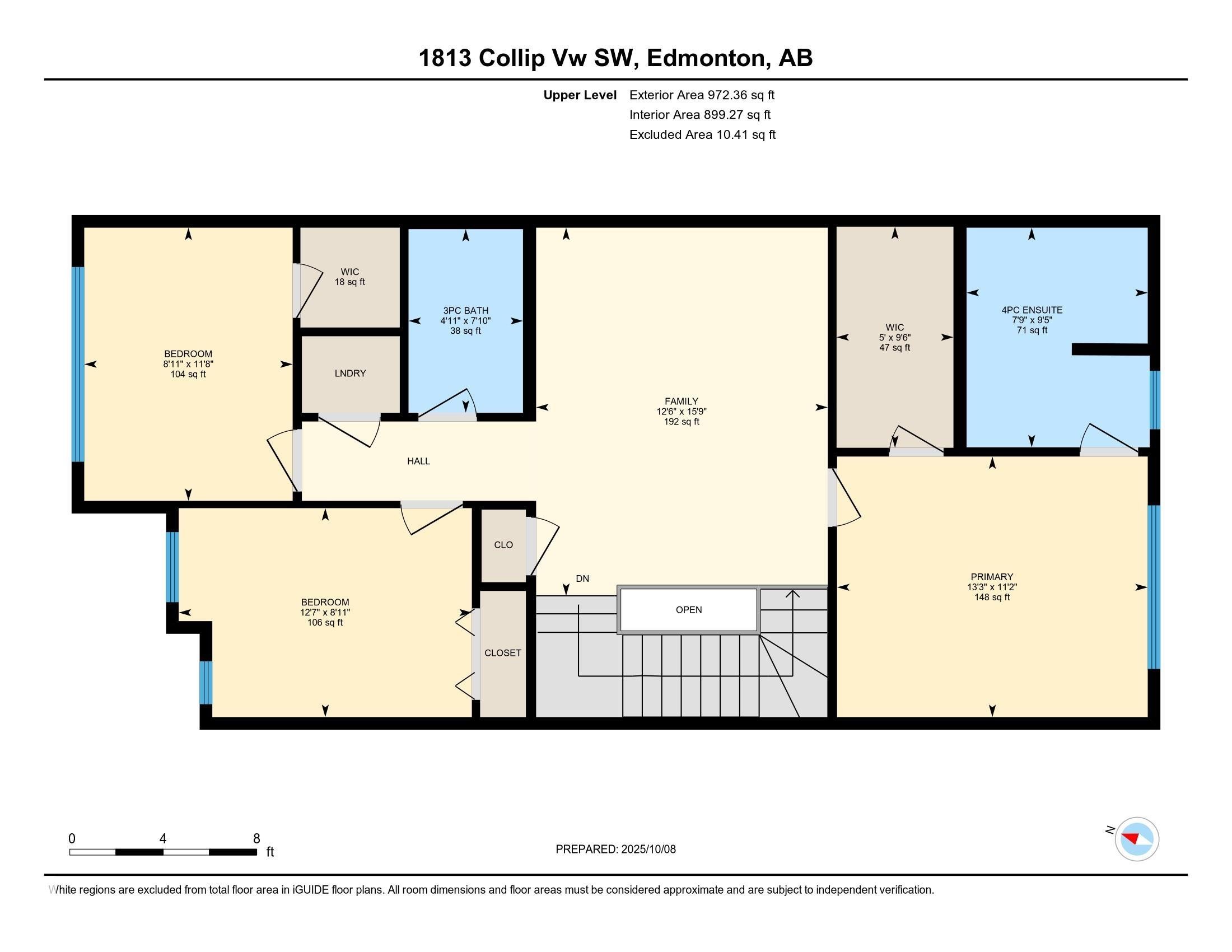 View of home floor plan - 1813 Collip View View, Edmonton, AB - Other