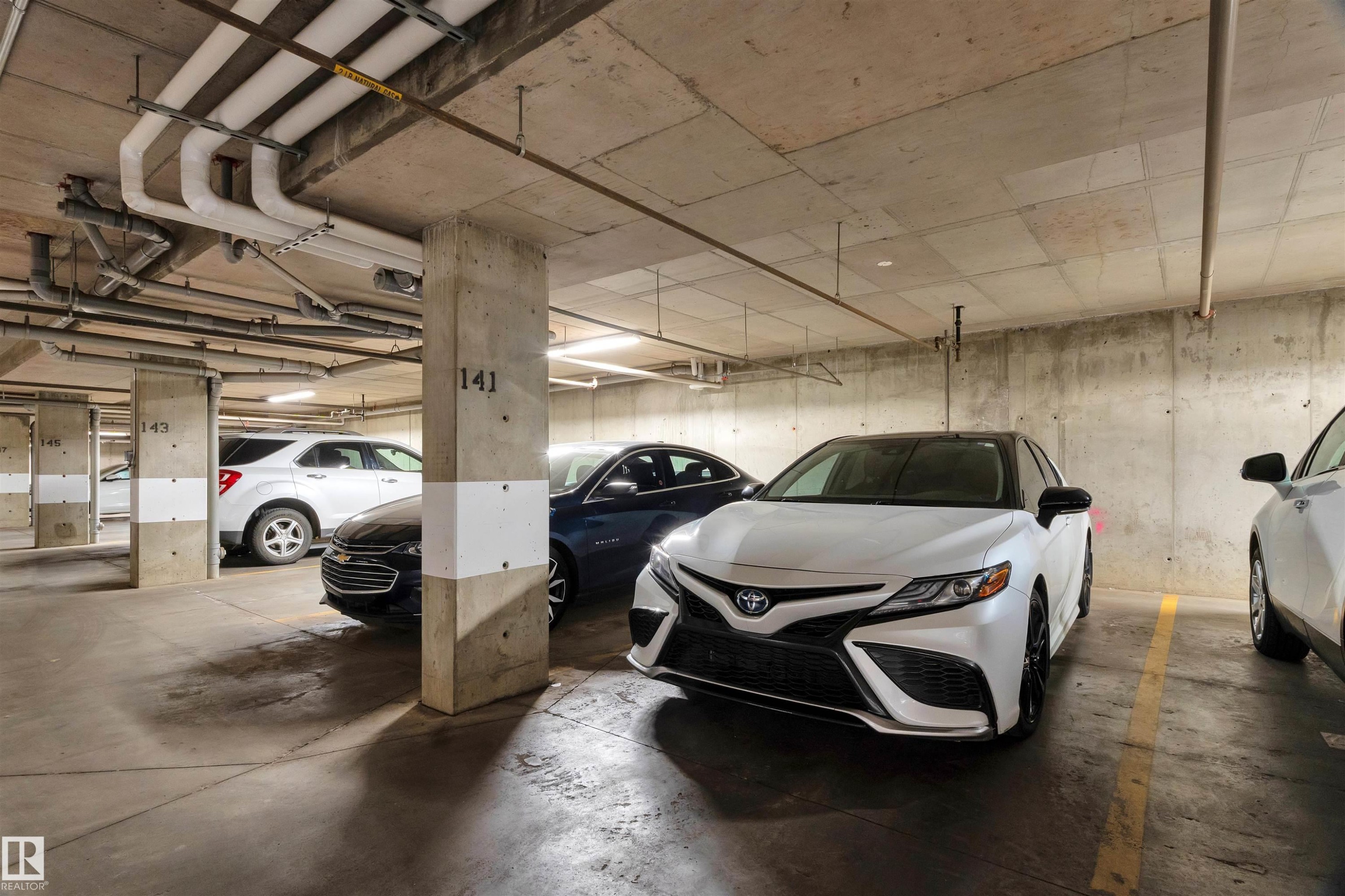 106 4008 Savaryn Drive, Edmonton, AB - Indoor Photo Showing Garage