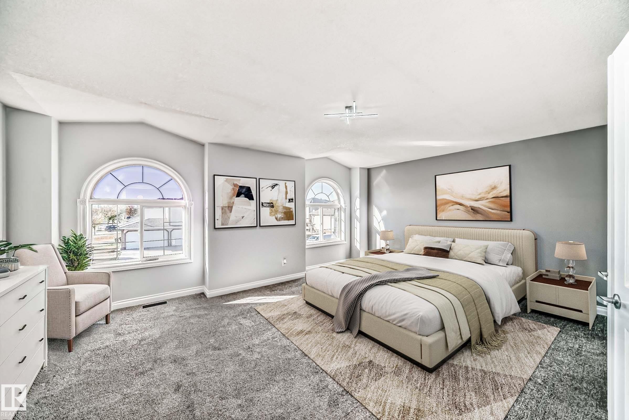 Edmonton, AB - Indoor Photo Showing Bedroom