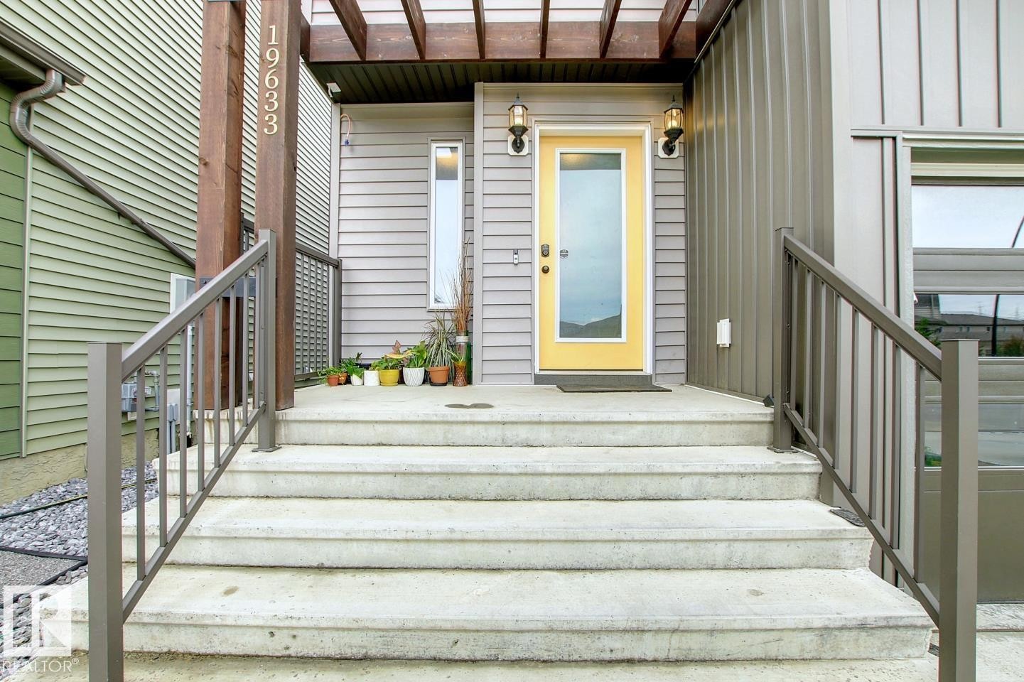 Doorway to property - 19633 26A Av, Edmonton, AB - Outdoor With Exterior