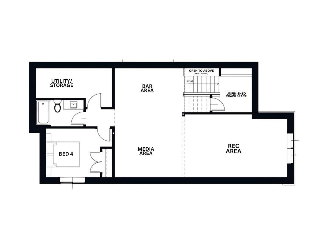 Basement floor plan - 6303 109B Avenue, Edmonton, AB - Other