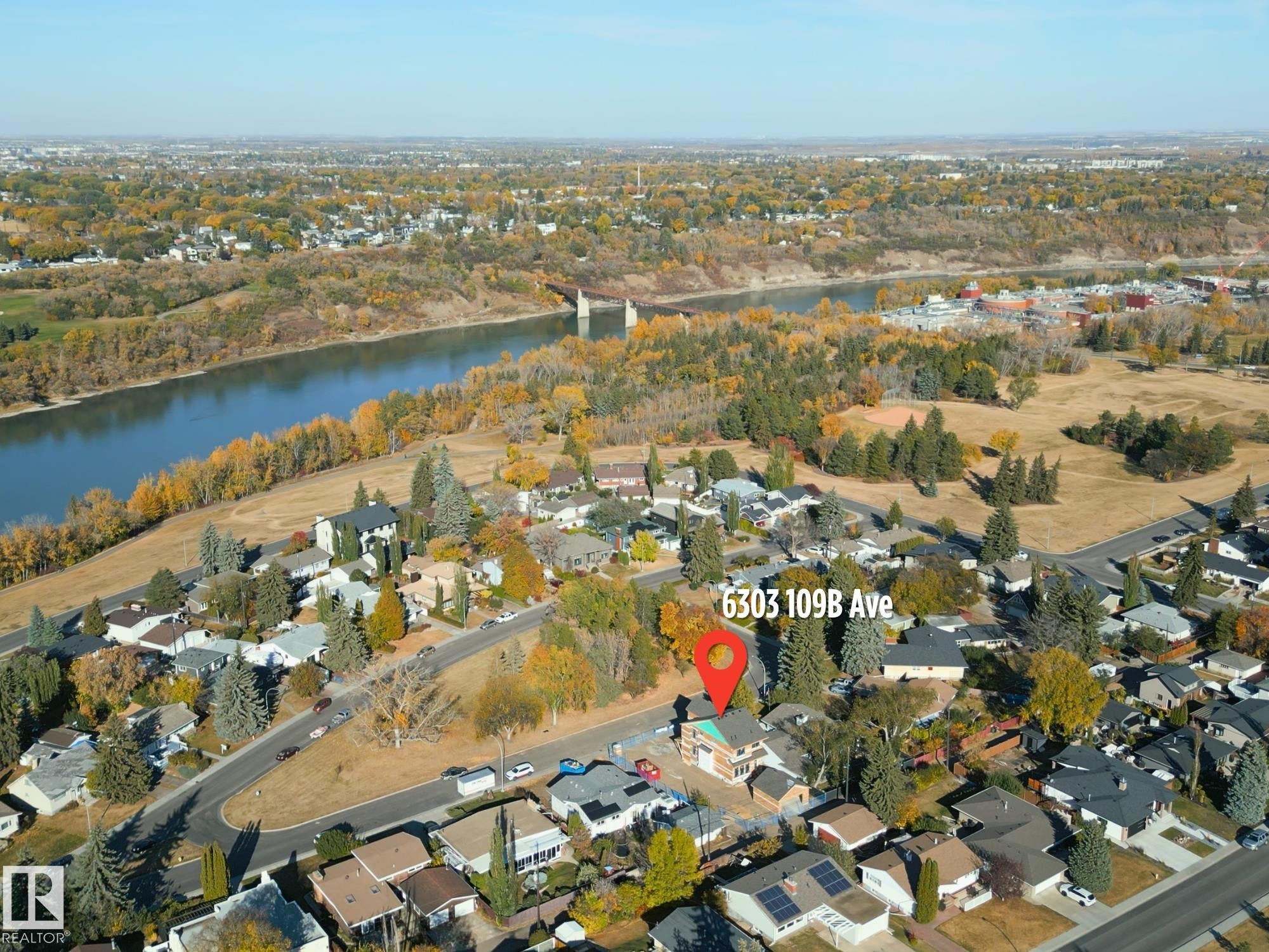 6303 109B Avenue, Edmonton, AB - Outdoor With Body Of Water With View