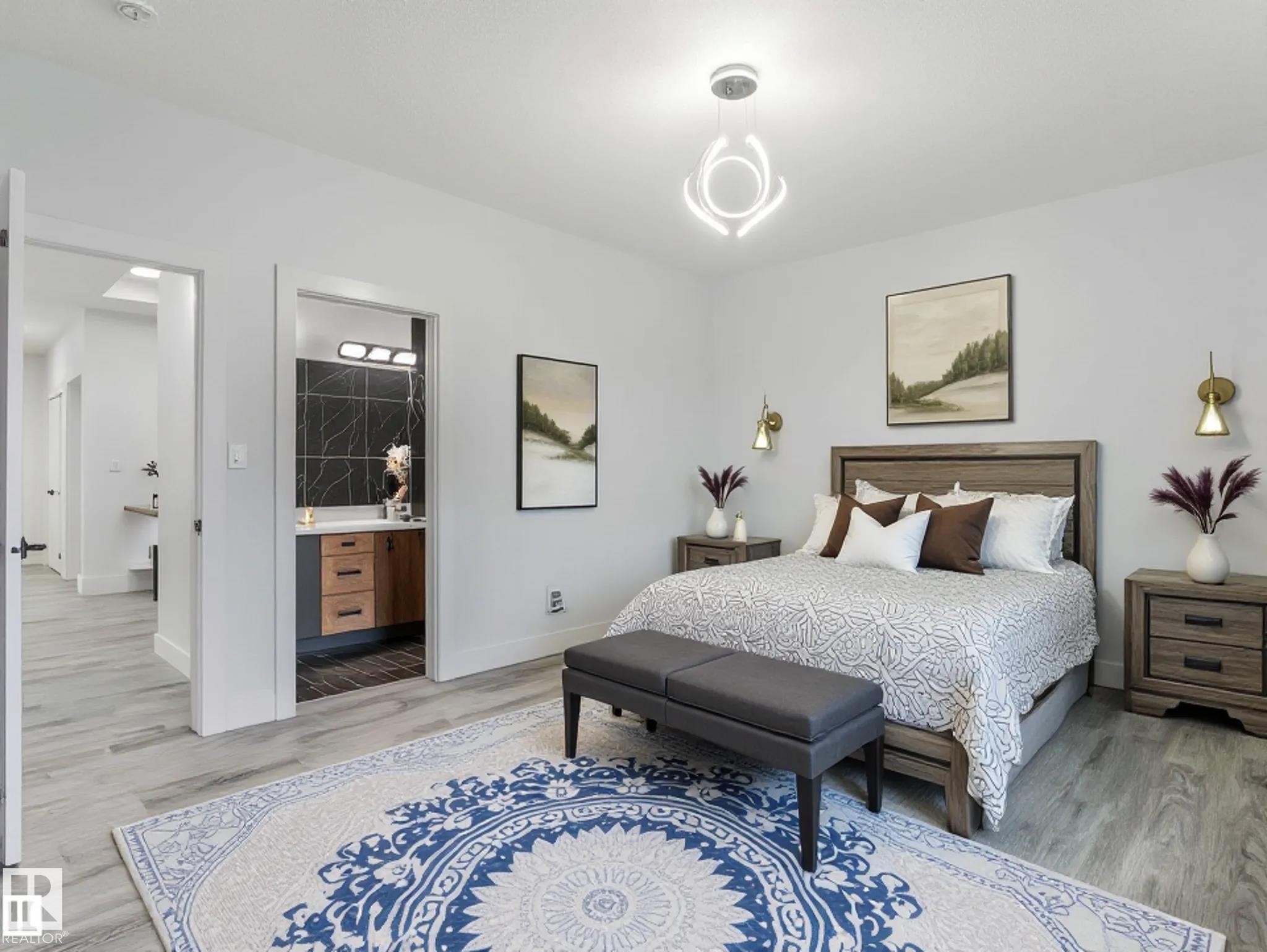 1305 Adamson Drive, Edmonton, AB - Indoor Photo Showing Bedroom