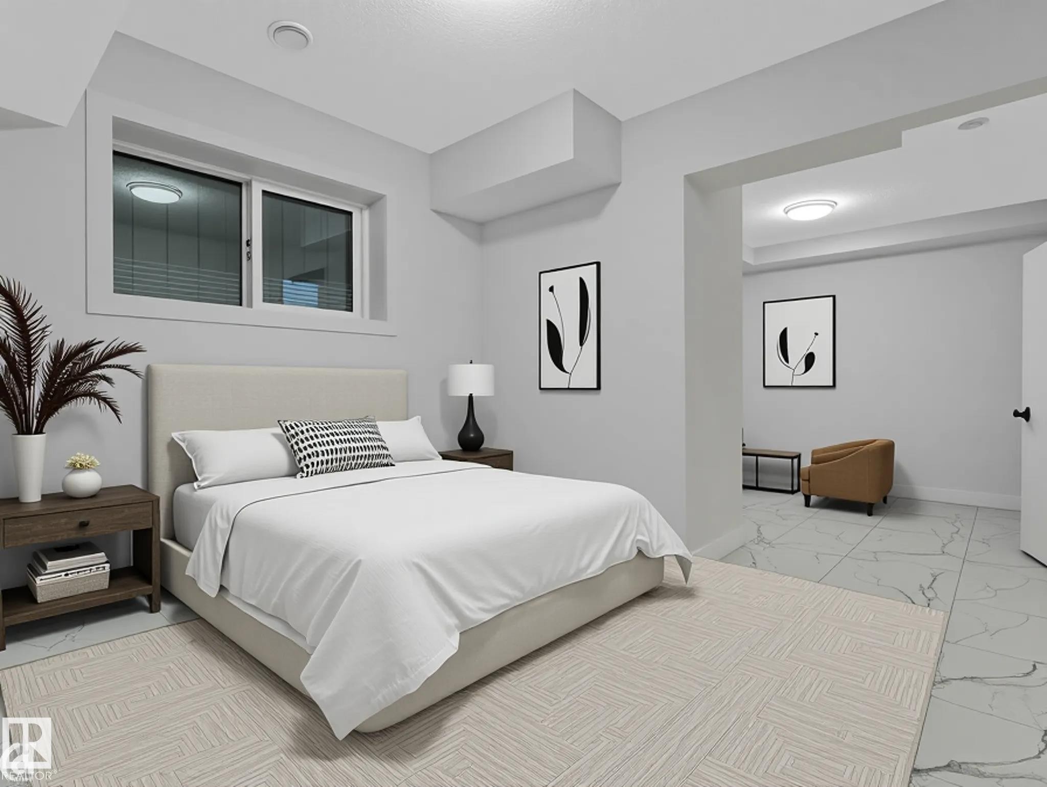 1305 Adamson Drive, Edmonton, AB - Indoor Photo Showing Bedroom