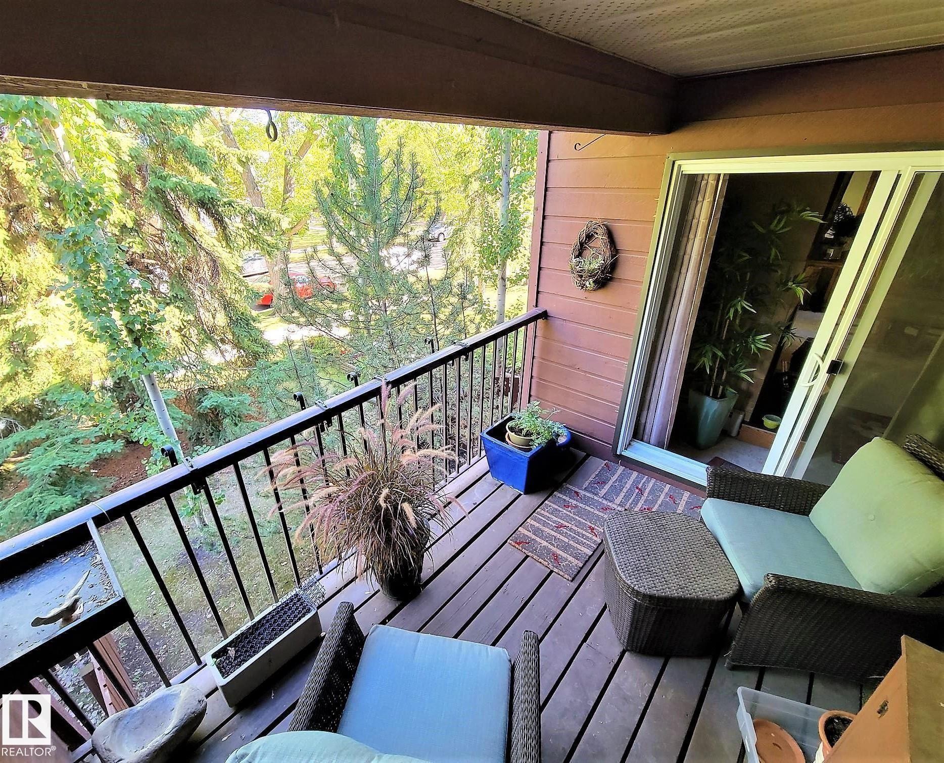 206 10826 113 Street, Edmonton, AB - Outdoor With Deck Patio Veranda With Exterior