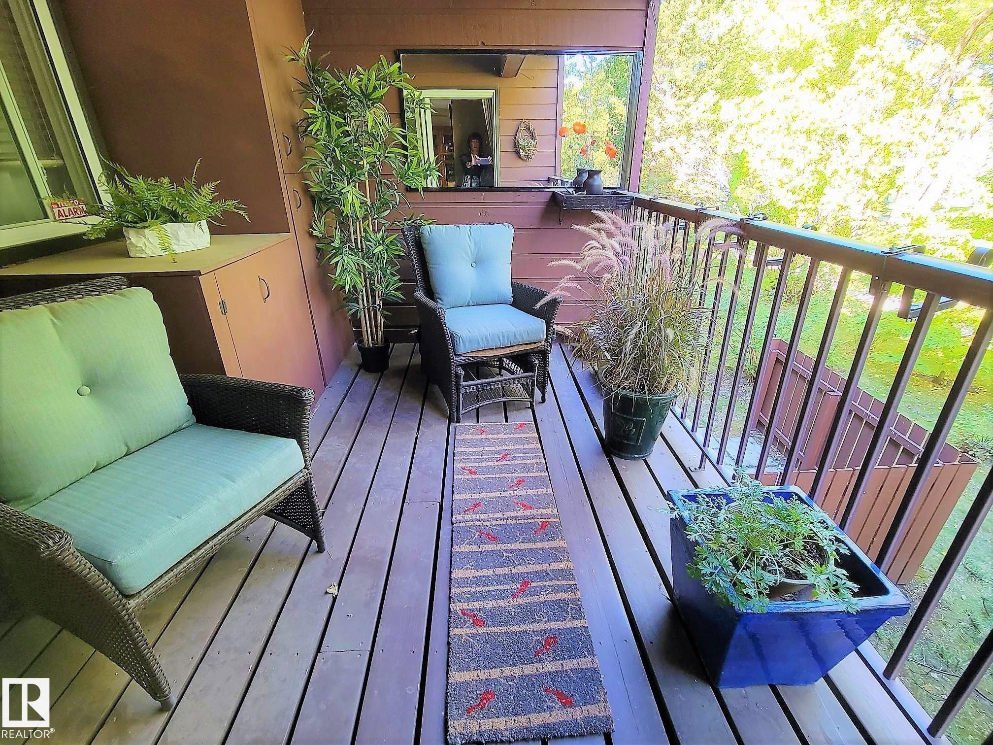 206 10826 113 Street, Edmonton, AB - Outdoor With Deck Patio Veranda With Exterior