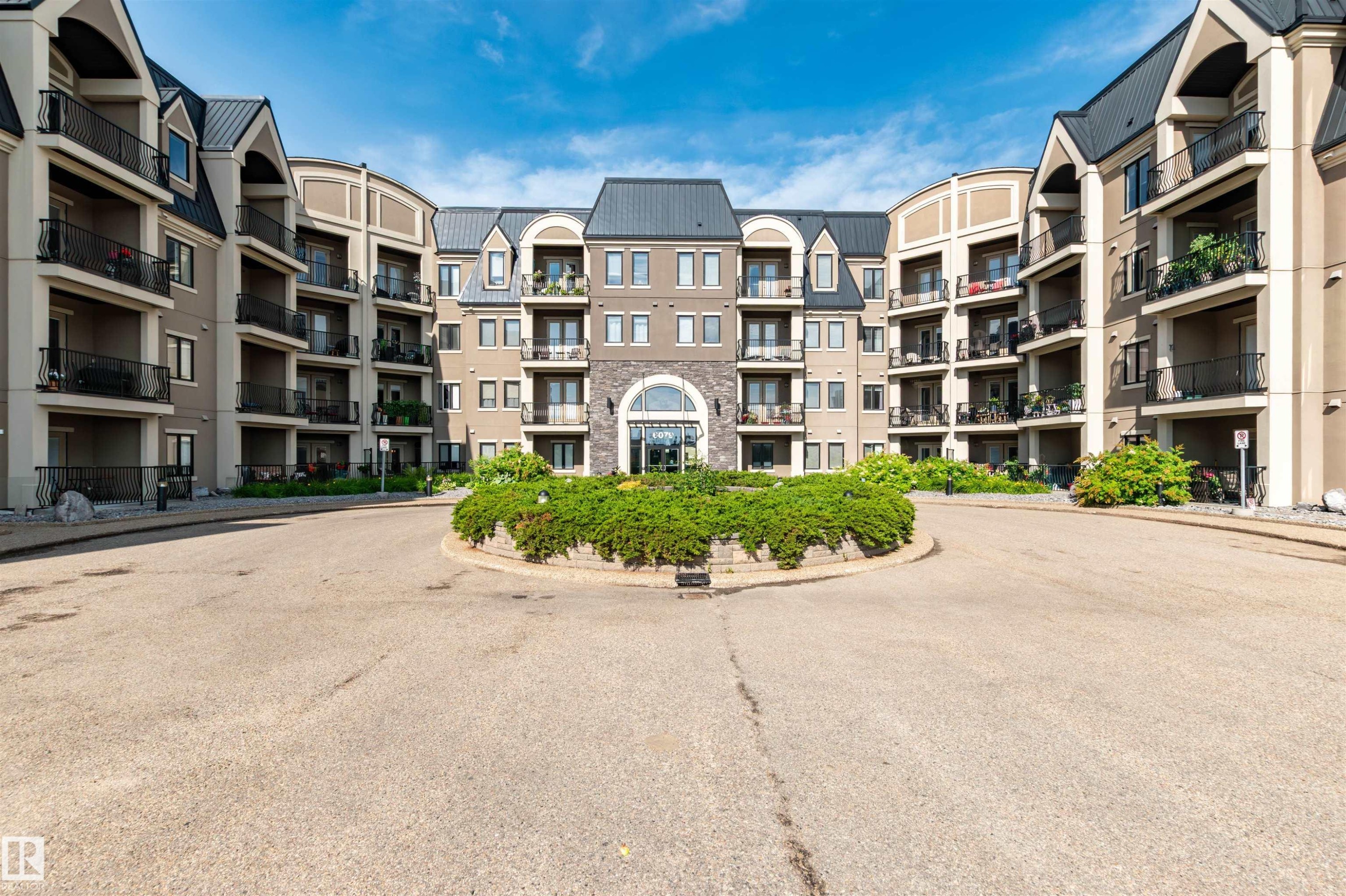 View of apartment building / complex - 140 6079 Maynard Way, Edmonton, AB - Outdoor With Facade