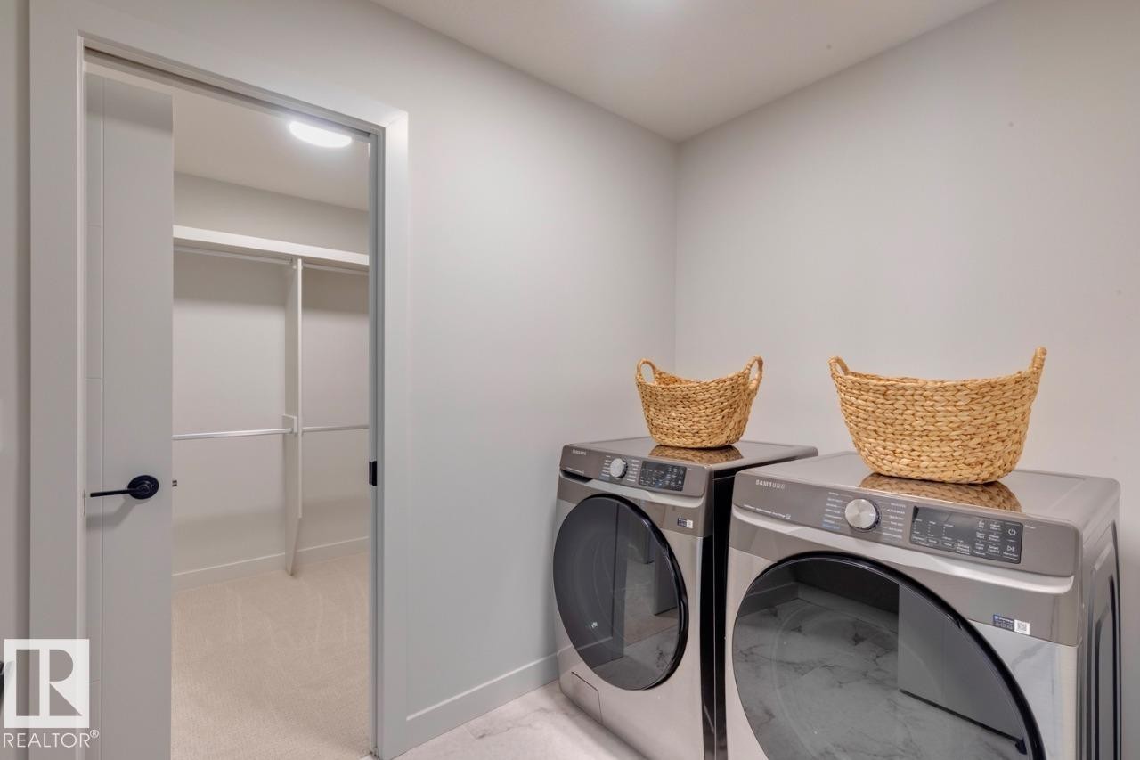 3280 Chernowski Way, Edmonton, AB - Indoor Photo Showing Laundry Room
