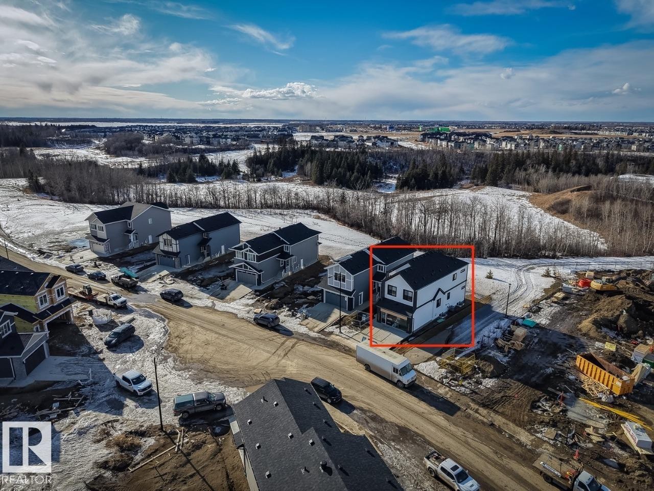 3280 Chernowski Way, Edmonton, AB - Outdoor With View