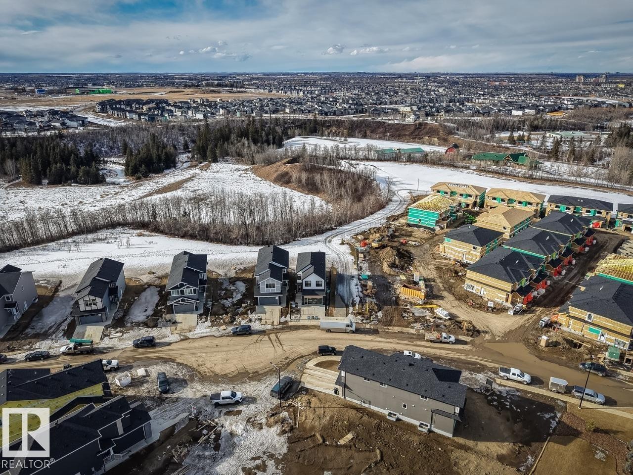 3280 Chernowski Way, Edmonton, AB - Outdoor With View