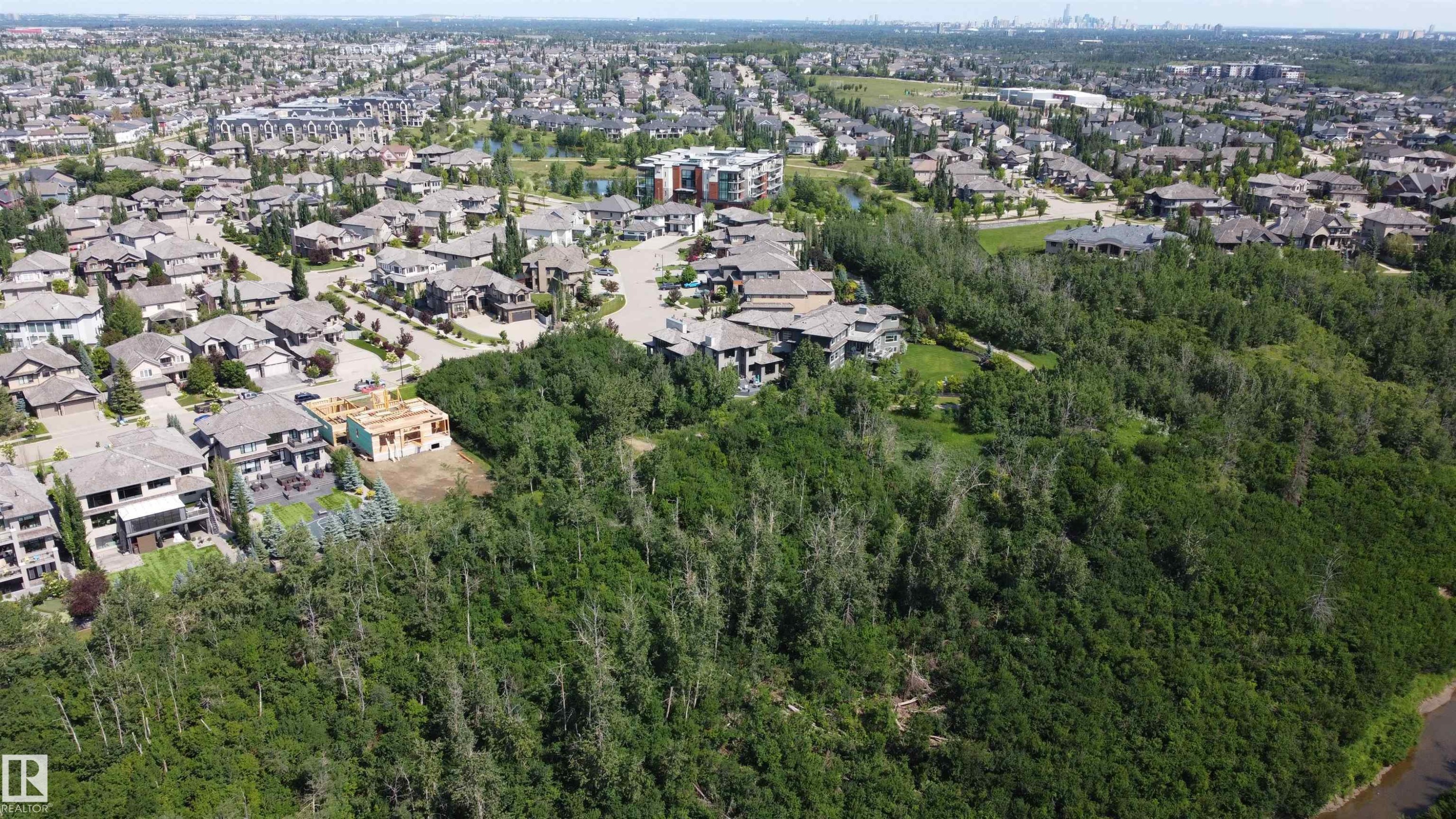 5169 Mullen Road, Edmonton, AB - Outdoor With View