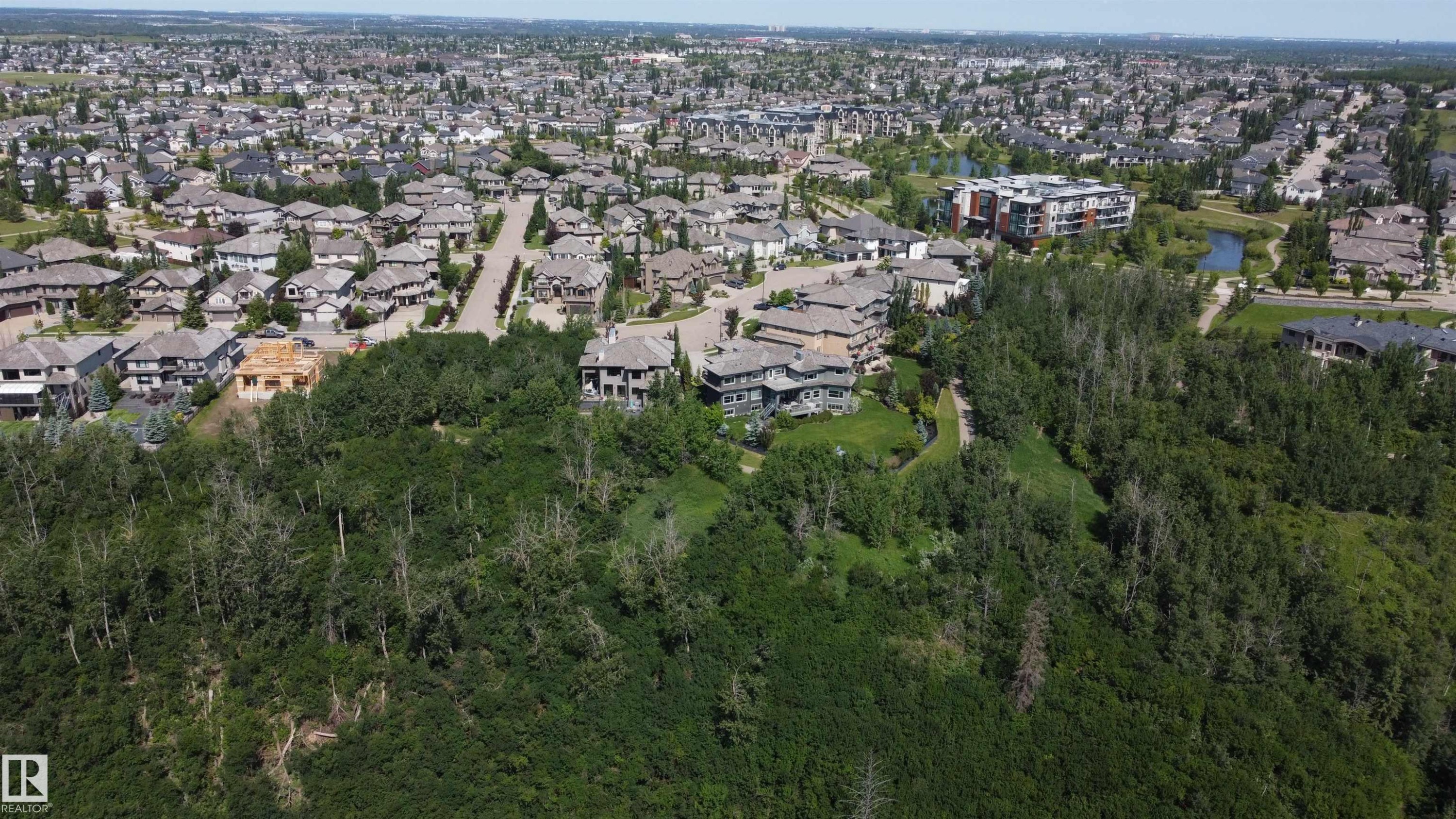 5169 Mullen Road, Edmonton, AB - Outdoor With View