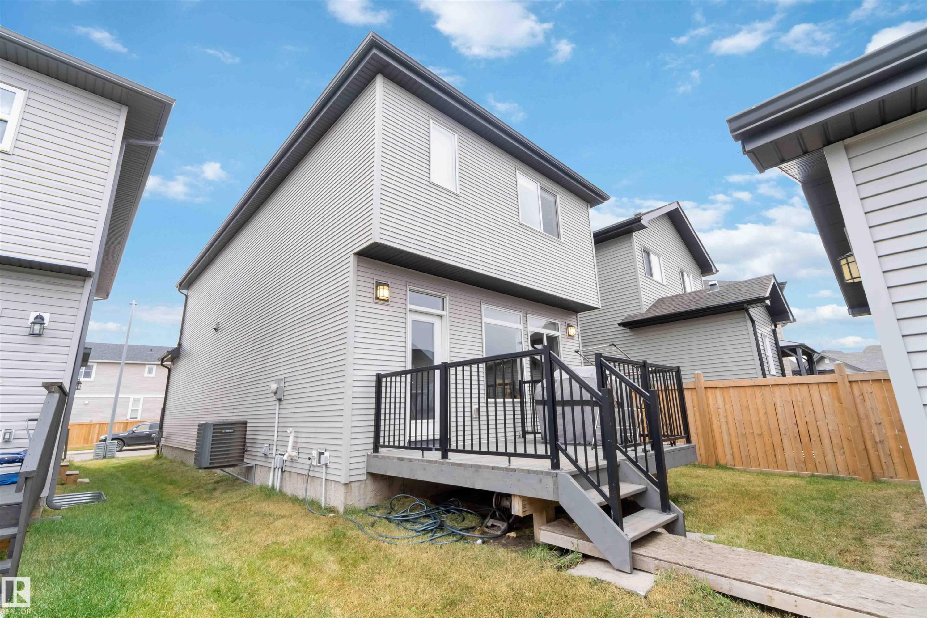 Back of house featuring a deck - 17816 59 Street, Edmonton, AB