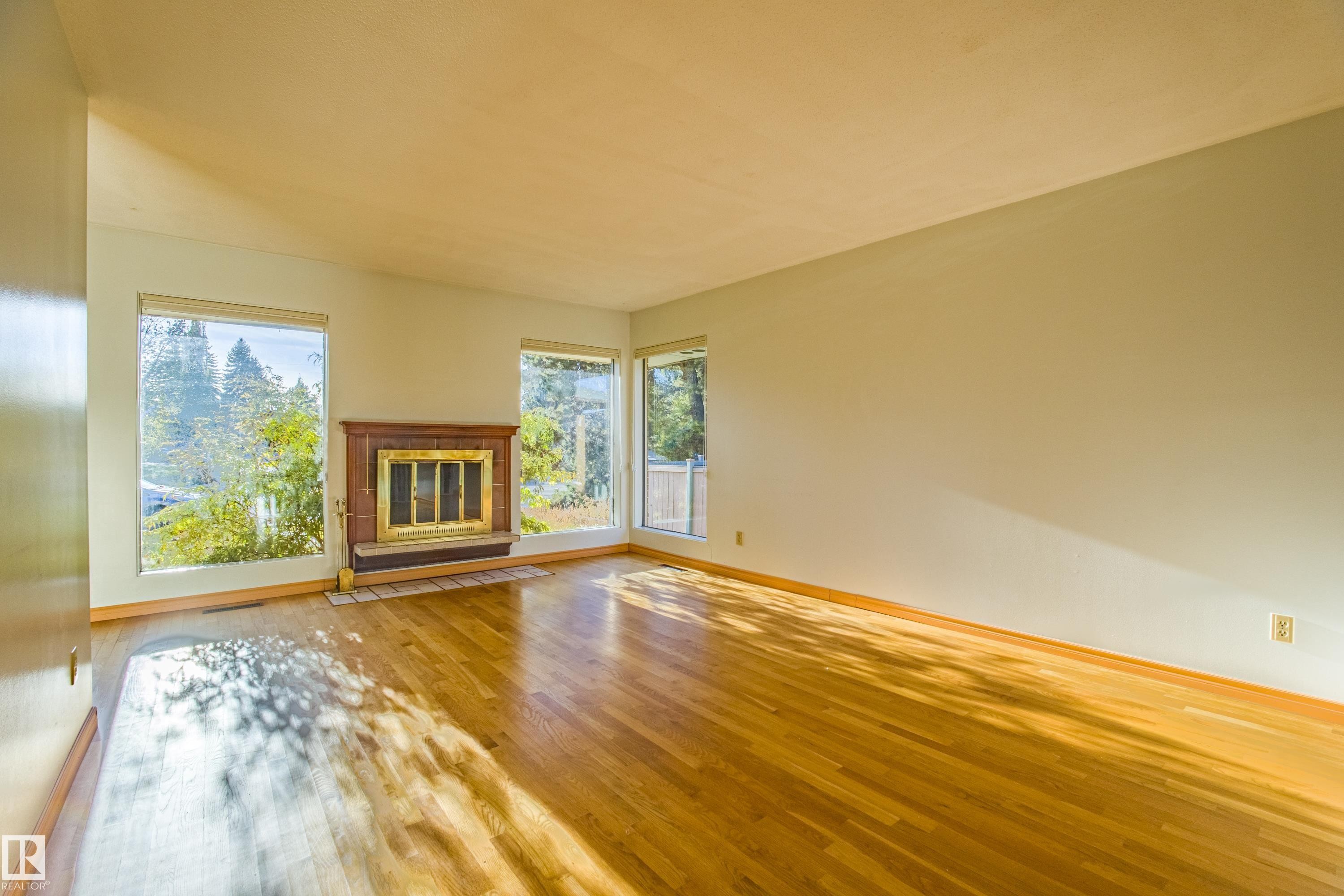 4051 120 Street, Edmonton, AB - Indoor With Fireplace