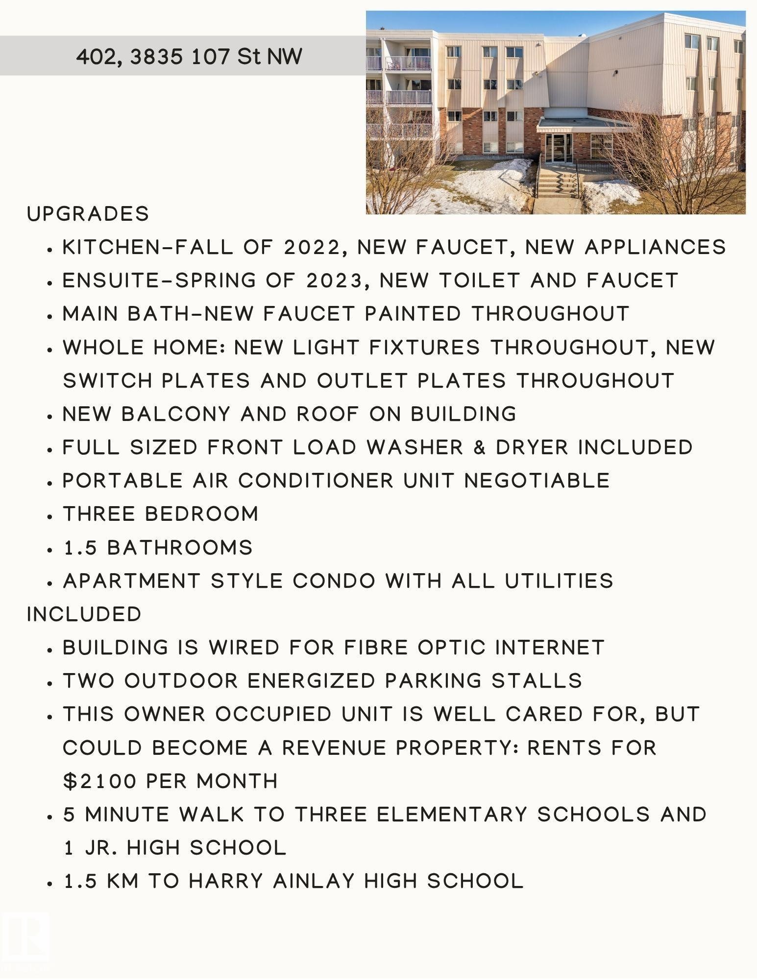 402 3835 107 Street, Edmonton, AB - Other