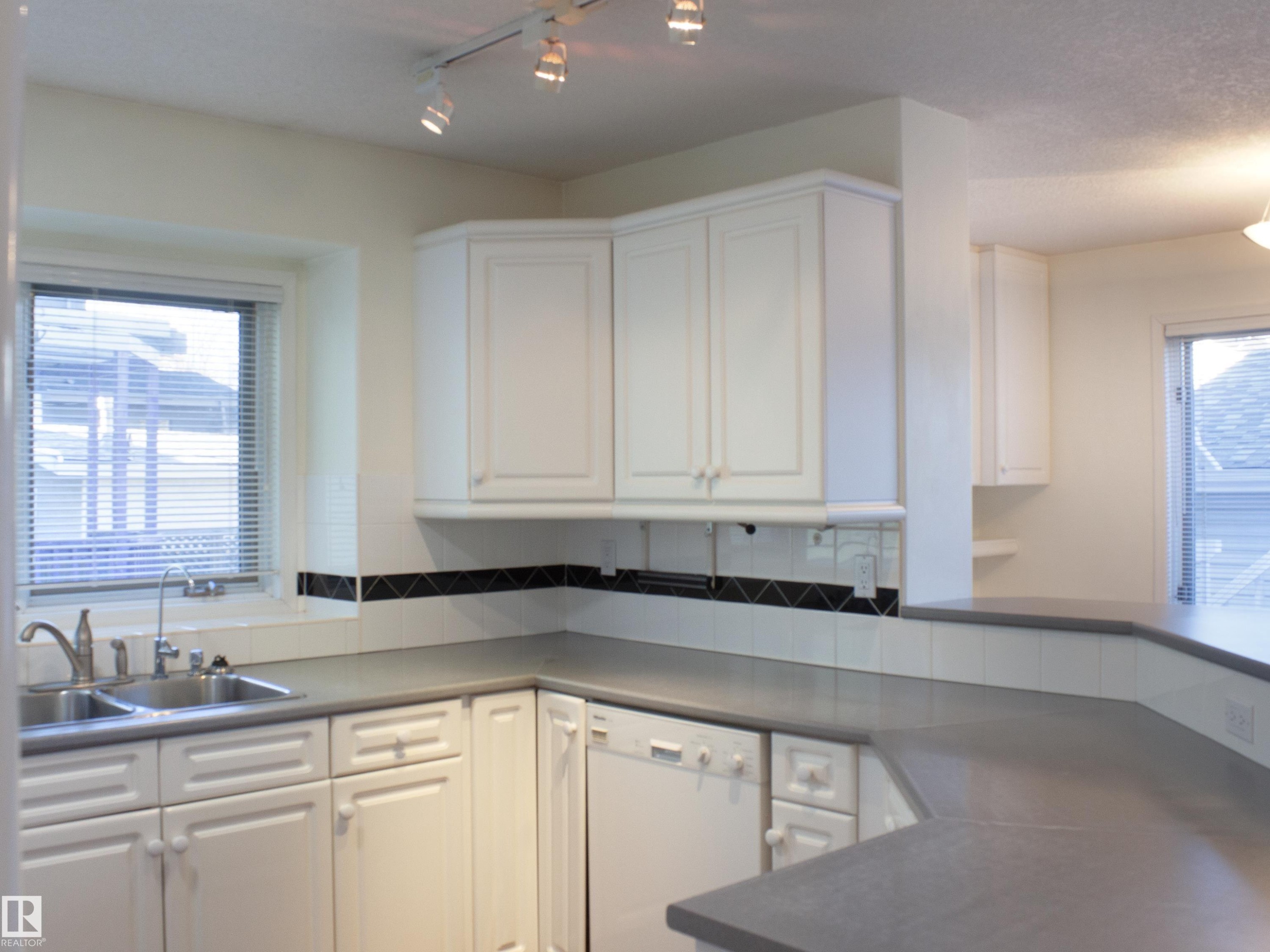 9130 77 Avenue, Edmonton, AB - Indoor Photo Showing Kitchen With Double Sink