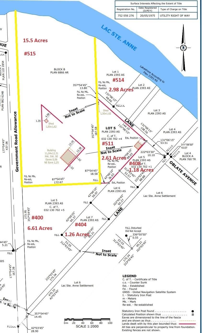 515 54411 Rge Rd 40, Rural Lac Ste. Anne County, AB